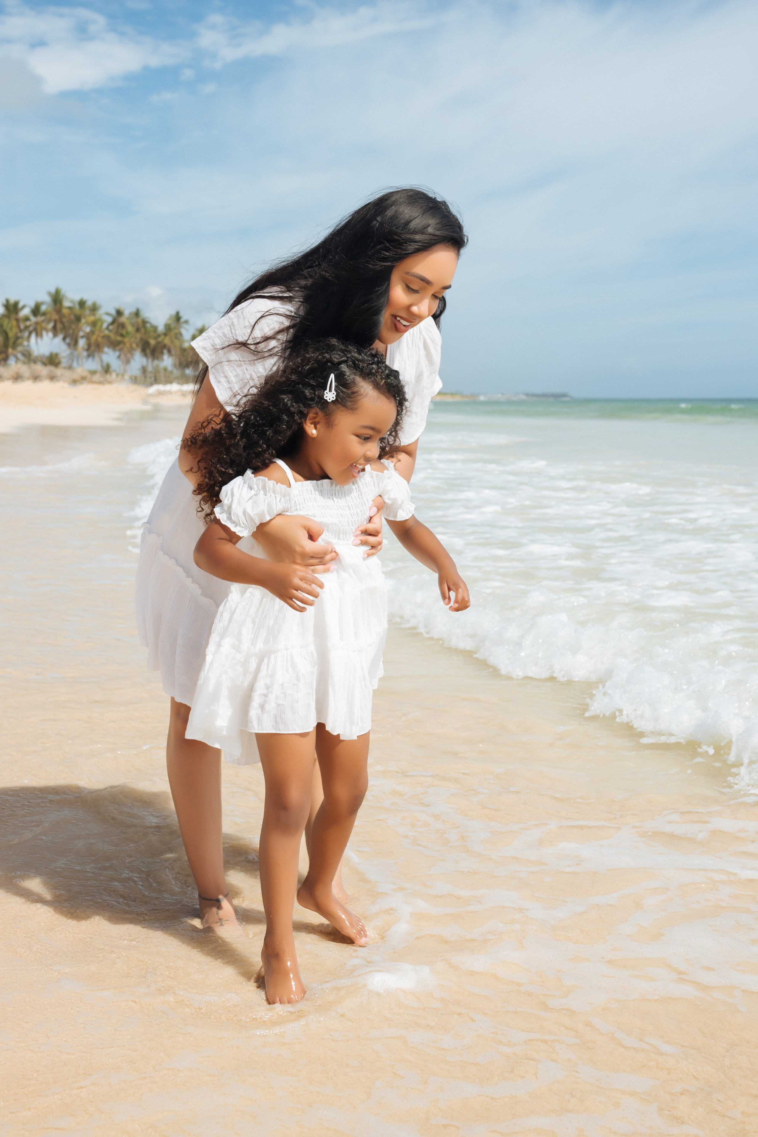 Macao beach family photo shoot (Morning). Photographer in Punta Cana Anni Robles