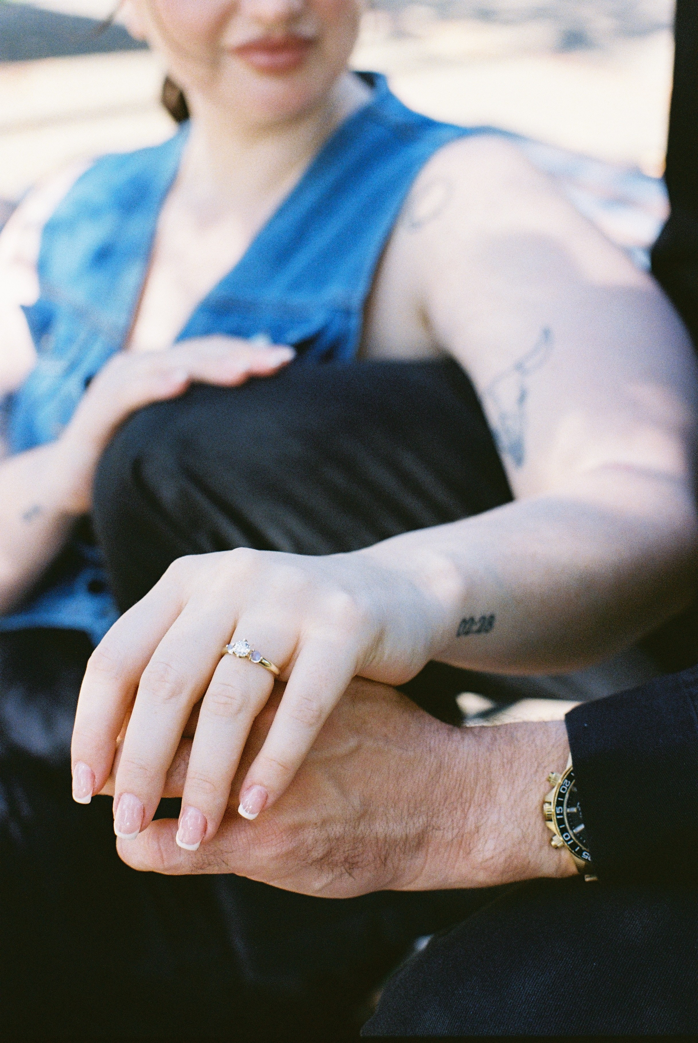 Noel & Rebekah. Film photographer