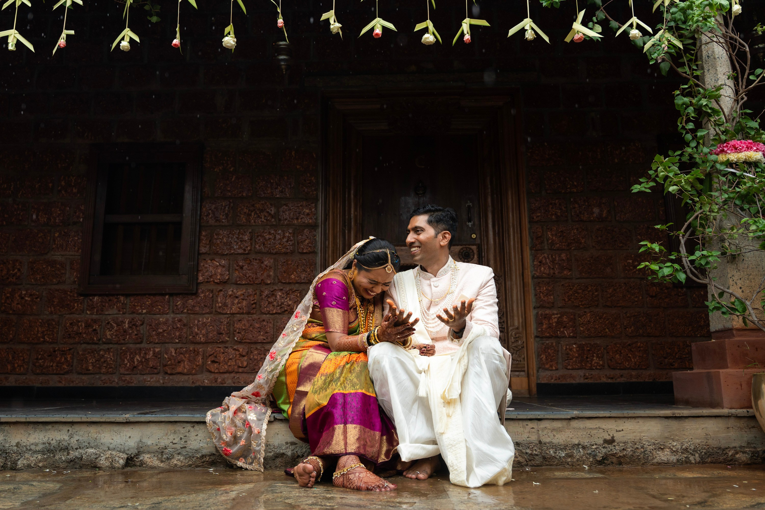 Anupaa & Reuben, Konkani Wedding at The Tharavadu Mane, Bangalore | Truly Yours