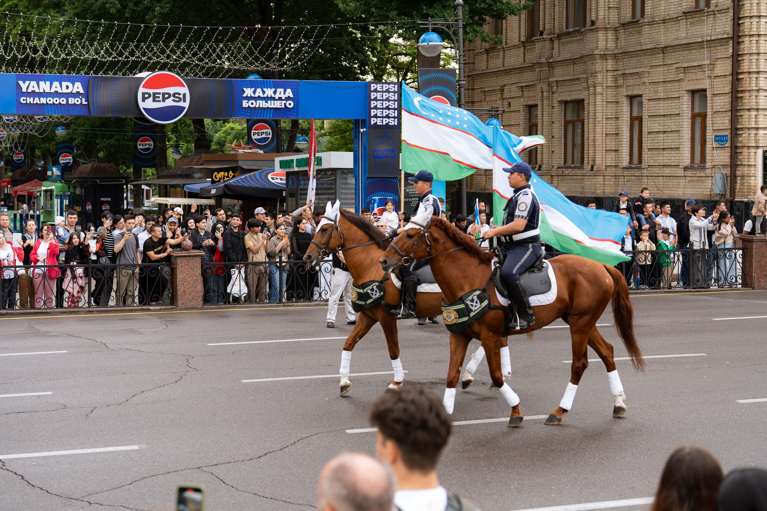 Конный парад в Ташкенте. Георгий Намазов | Фотограф в Ташкенте