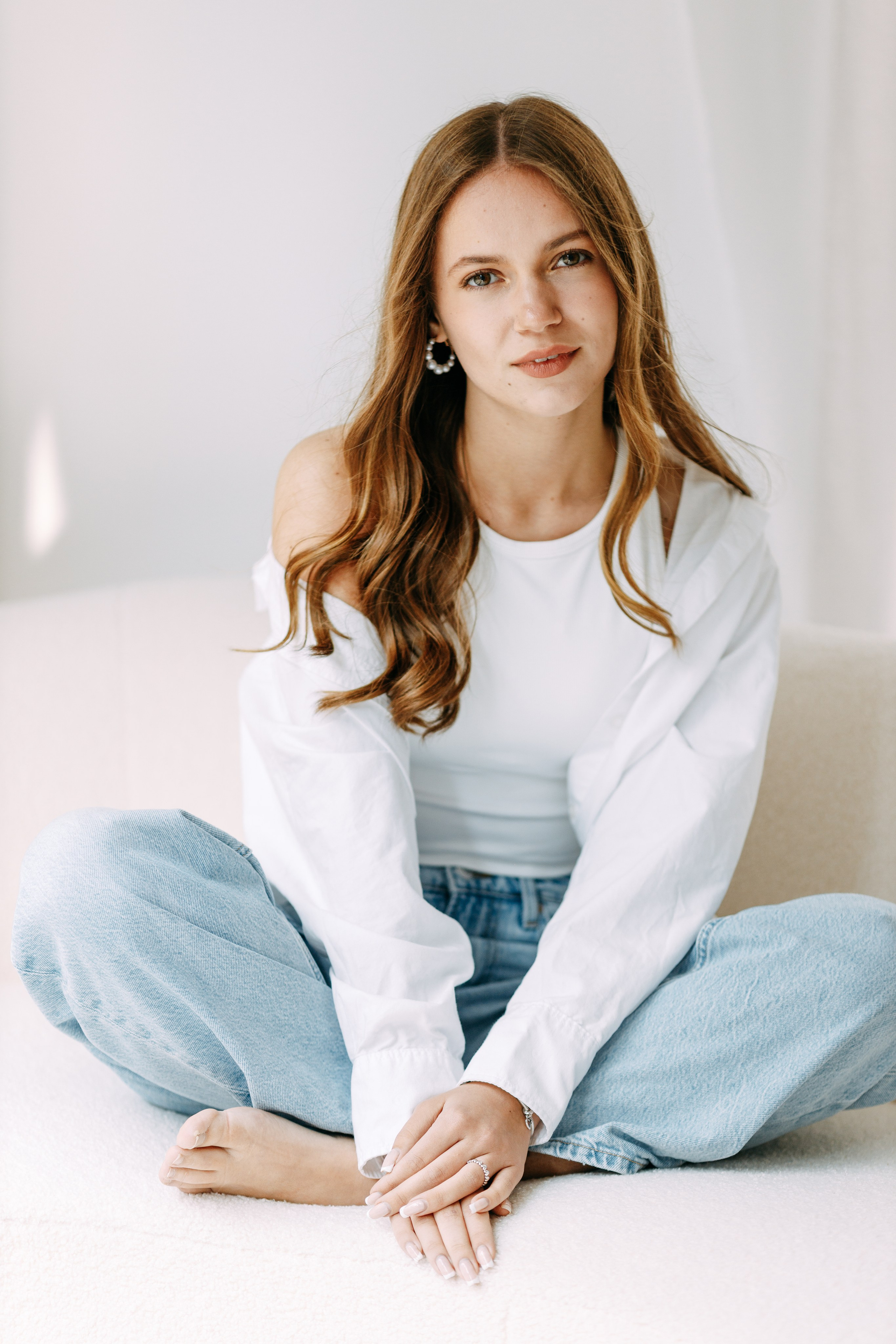 Portrait shooting. Professionele fotografin in Münsingen Olesia Wegele