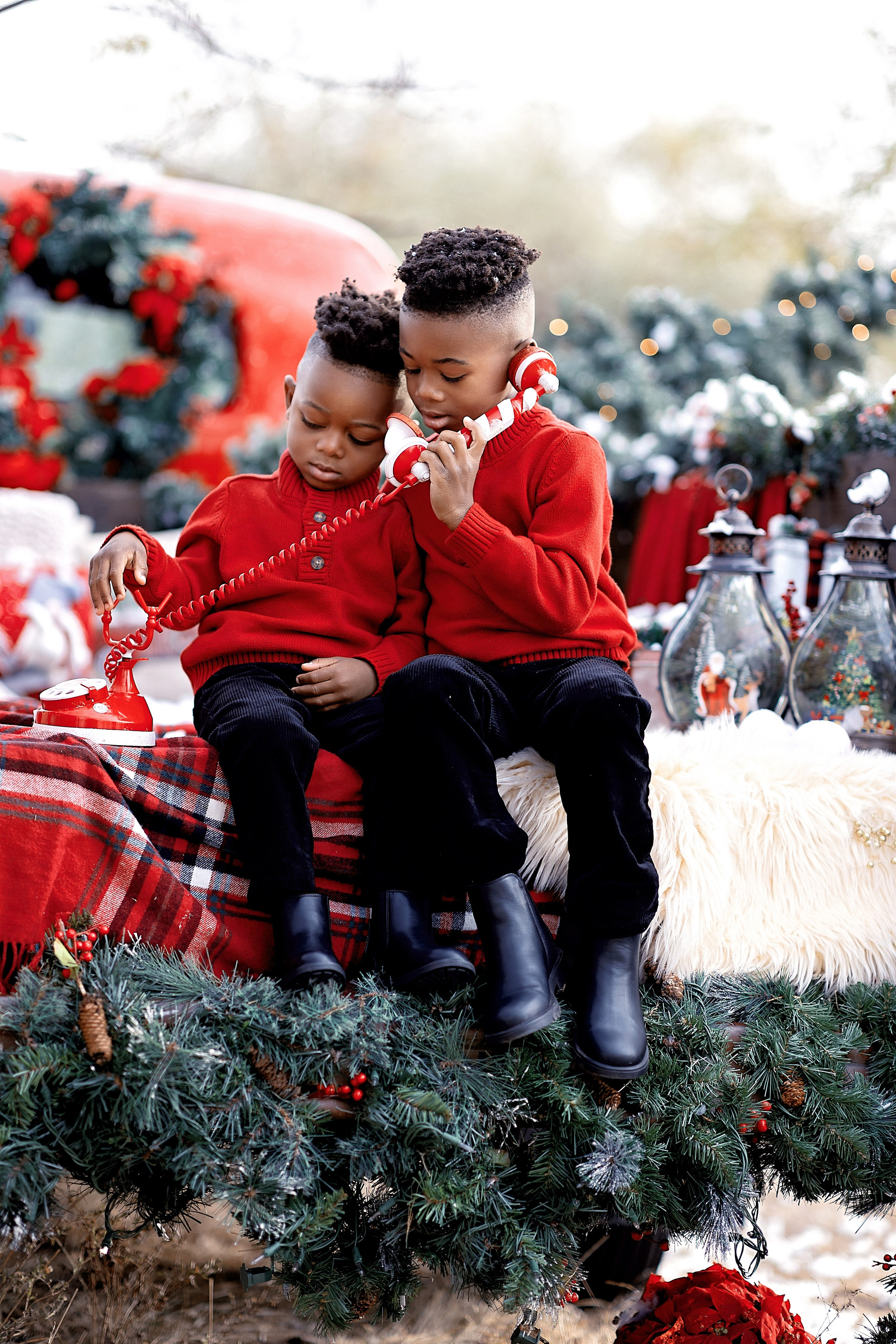 Christmas Truck. Professional photographer in NYC Kristina Bagdasaryan