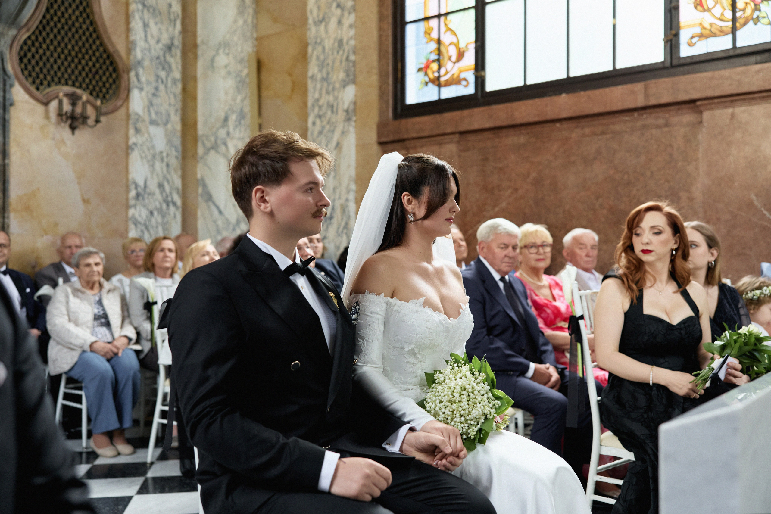 Wiktoria & Kacper. Pałac Goetz. Fotograf ślubny i rodzinny w Krakowie Yana Klymova