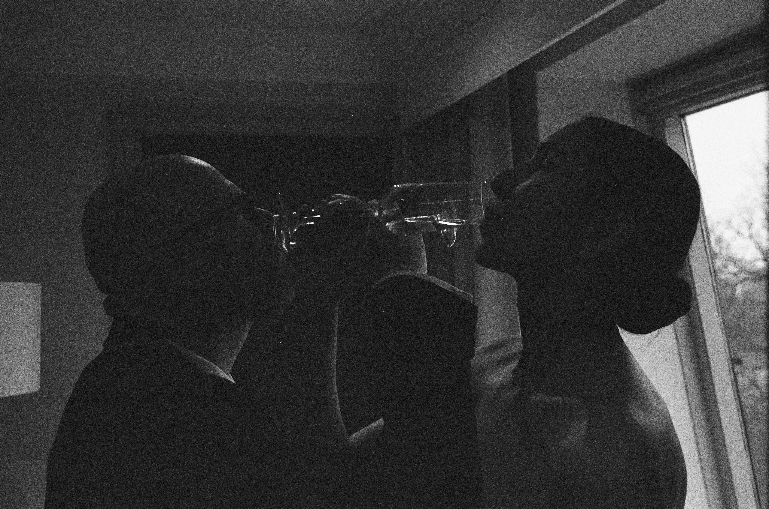 Wedding on Black n White Film. Molfar Visuals
