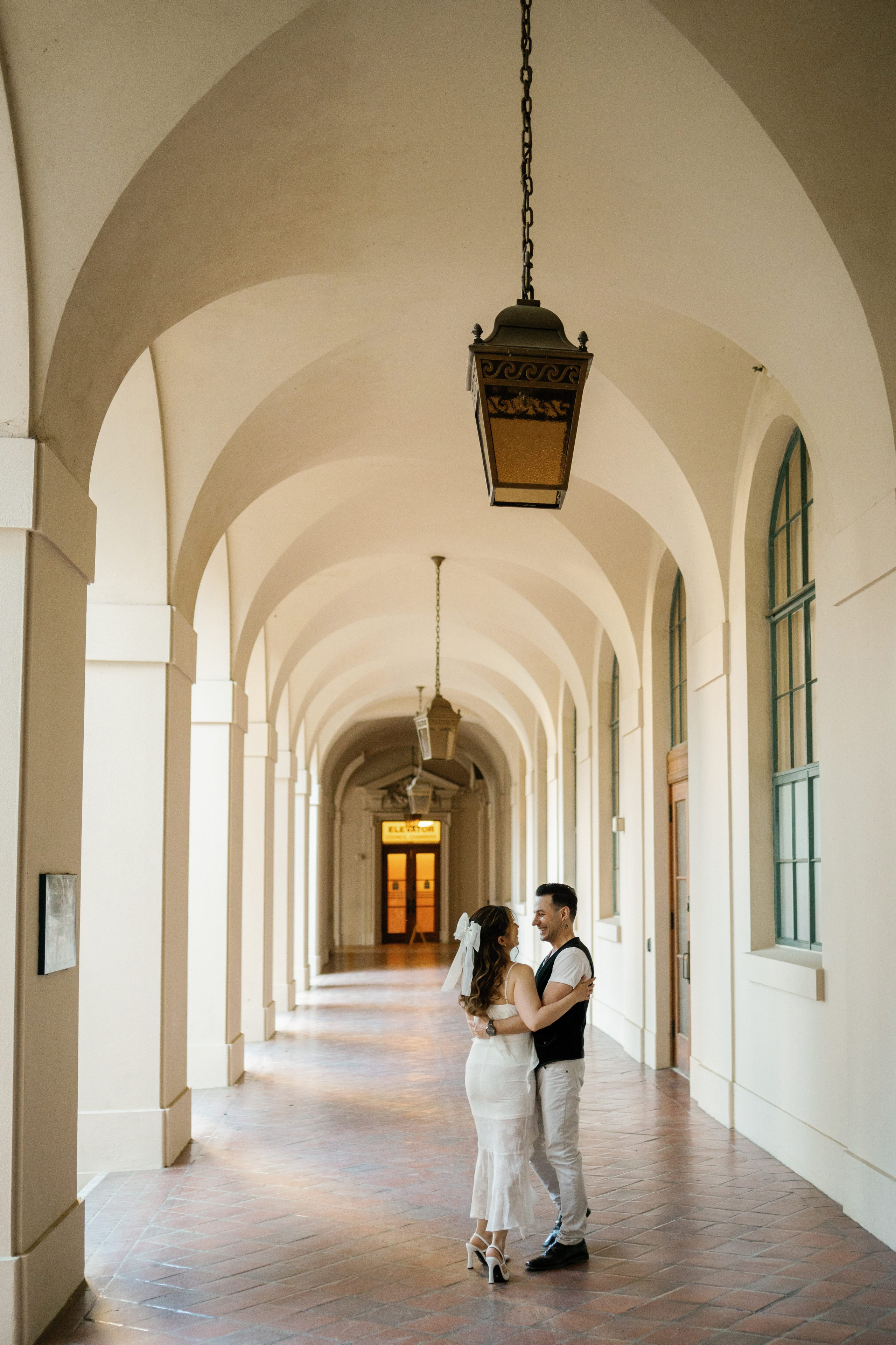 Pasadena City Hall Engagement Photoshoot, California. Wedding Photography & Videography Team in California, Los Angeles, San Francisco, San Diego and Travel