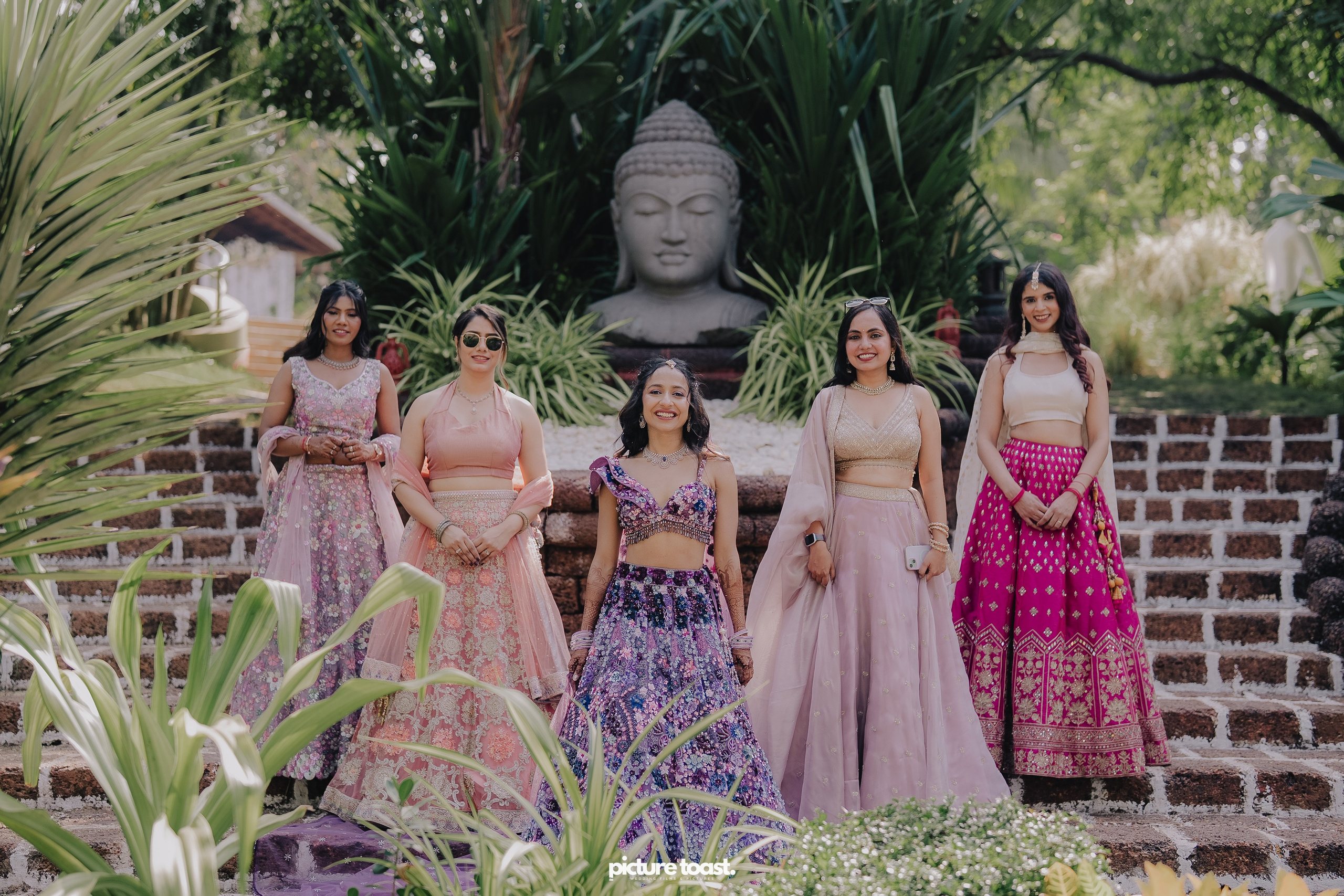 Varamala Ft. Barbie & Aneesh. Fine art Wedding Photographers in India & Canada