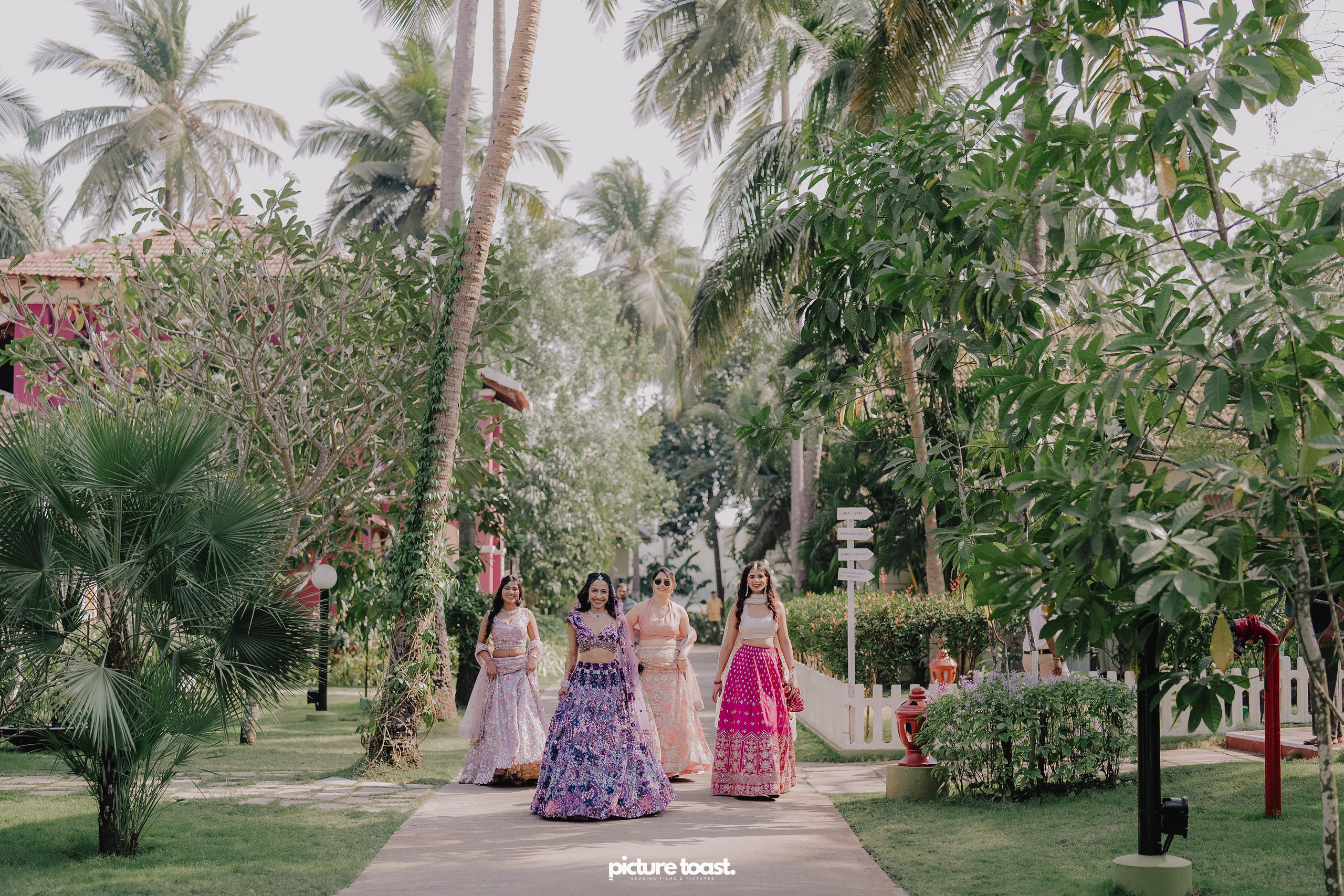 Varamala Ft. Barbie & Aneesh. Fine art Wedding Photographers in India & Canada