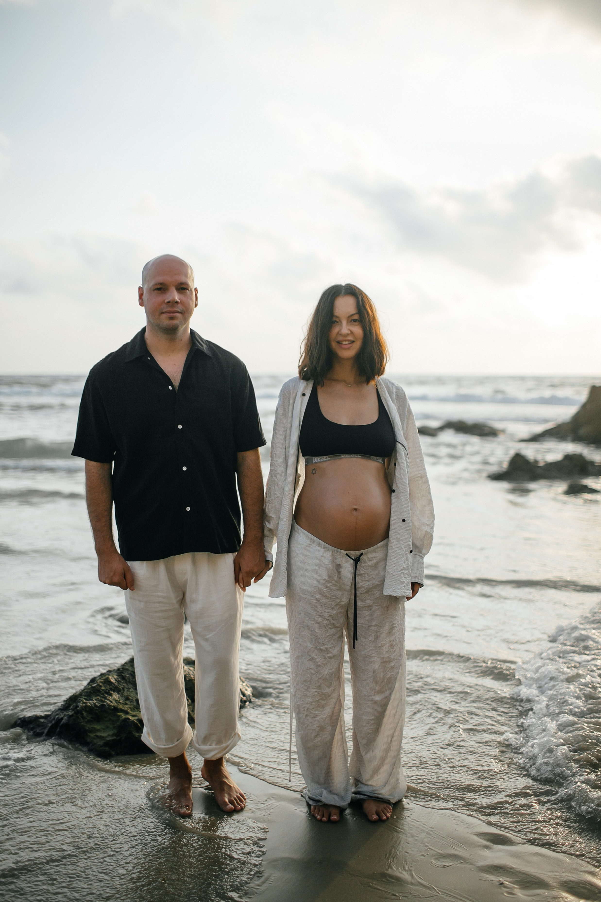 Katya & Fil Givat Olga. Family photographer in Israel