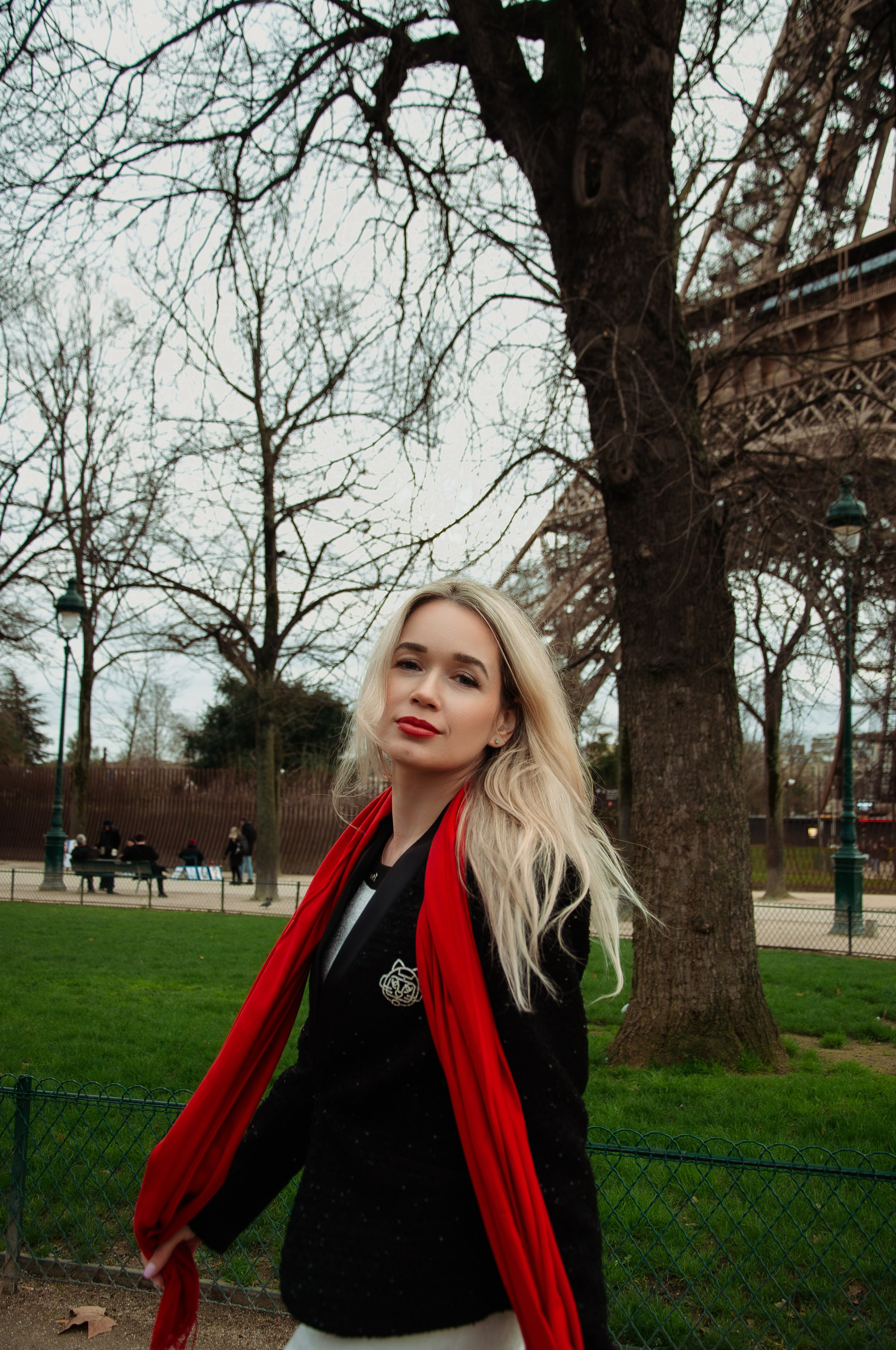 Фотосессия в зимнем Париже. Фотограф в Париже Полина Осипова