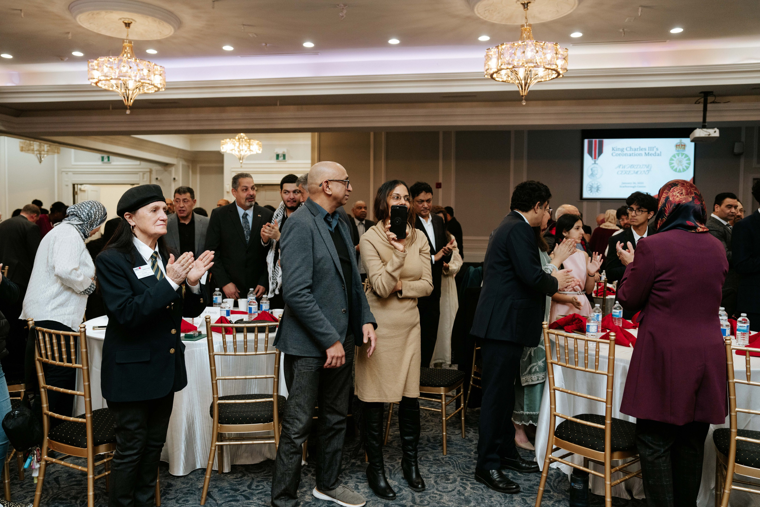 King Charles Coronation Medal Awarding Ceremony. MISAJA MEDIA