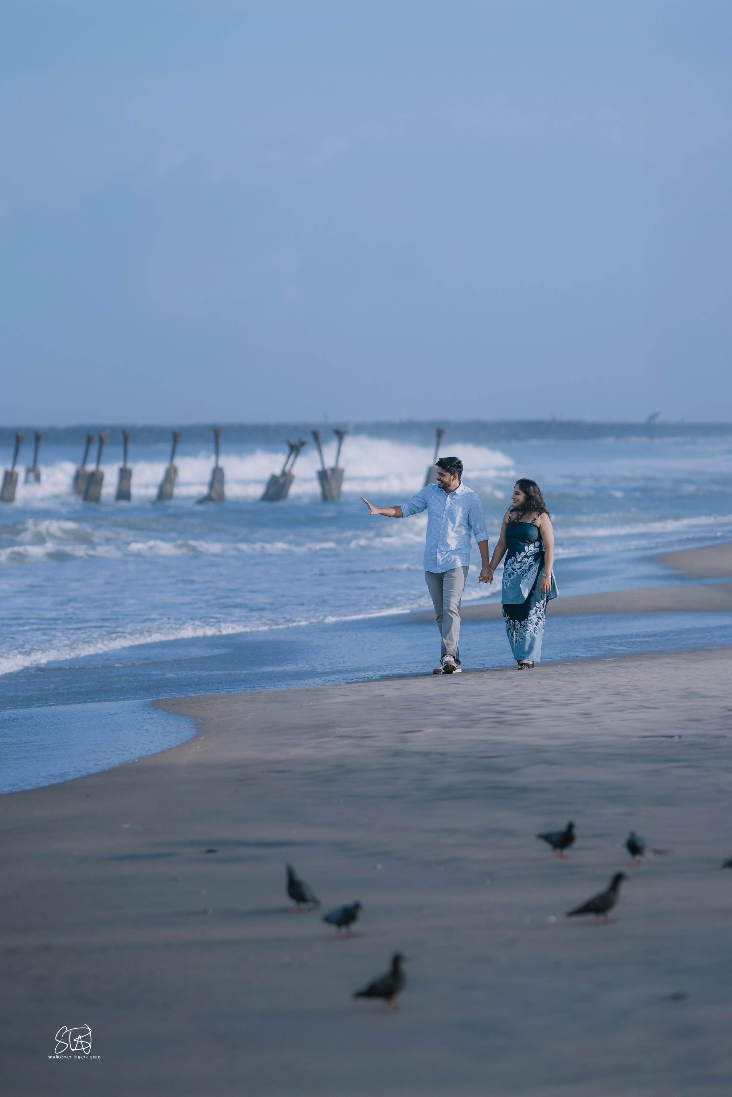 BEACH PREWEDDING. STUDIO3WEDDINGCOMPANY
