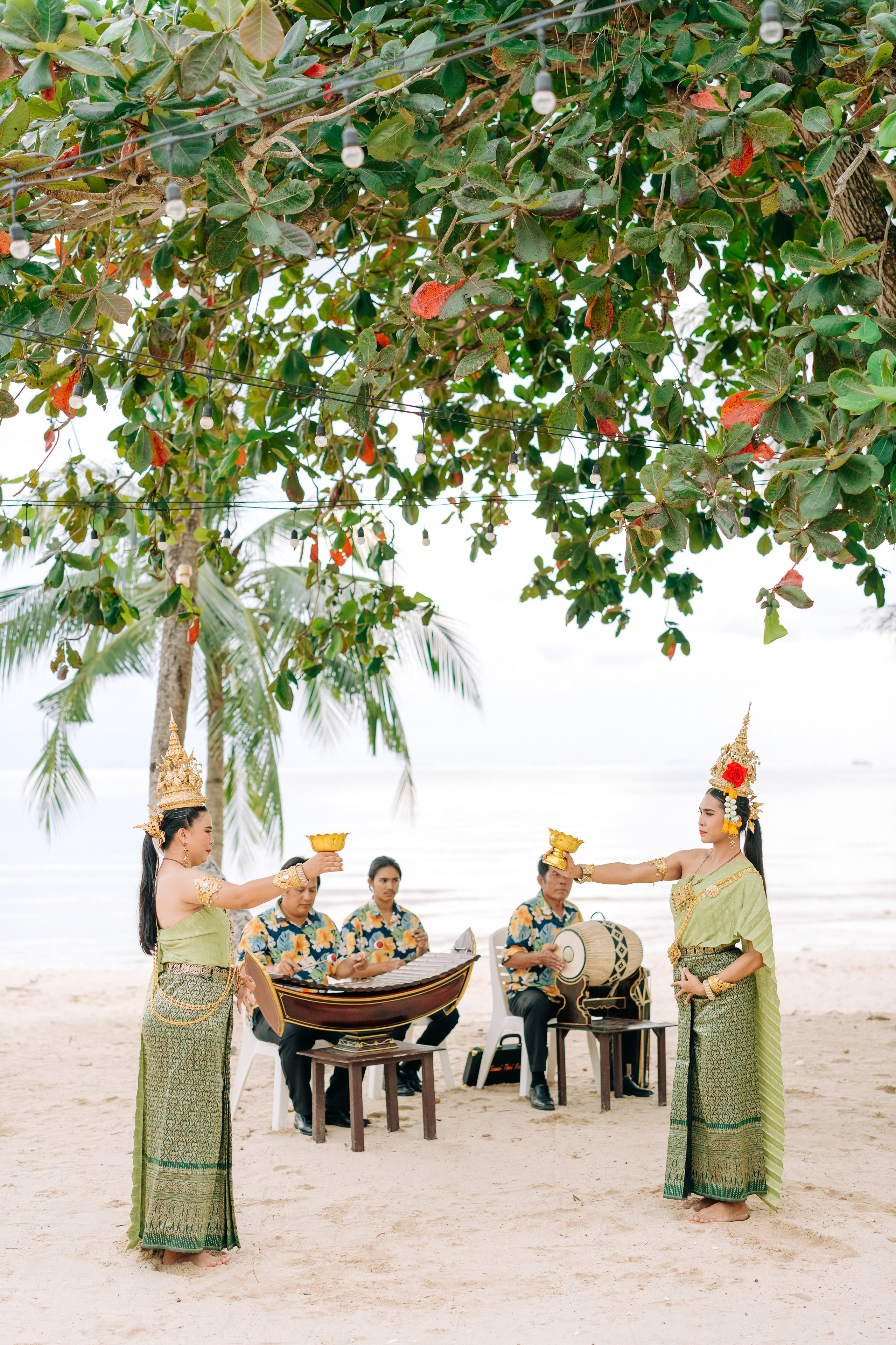 Photo. Буддийская свадебная церемония на Самуи, Таиланд
