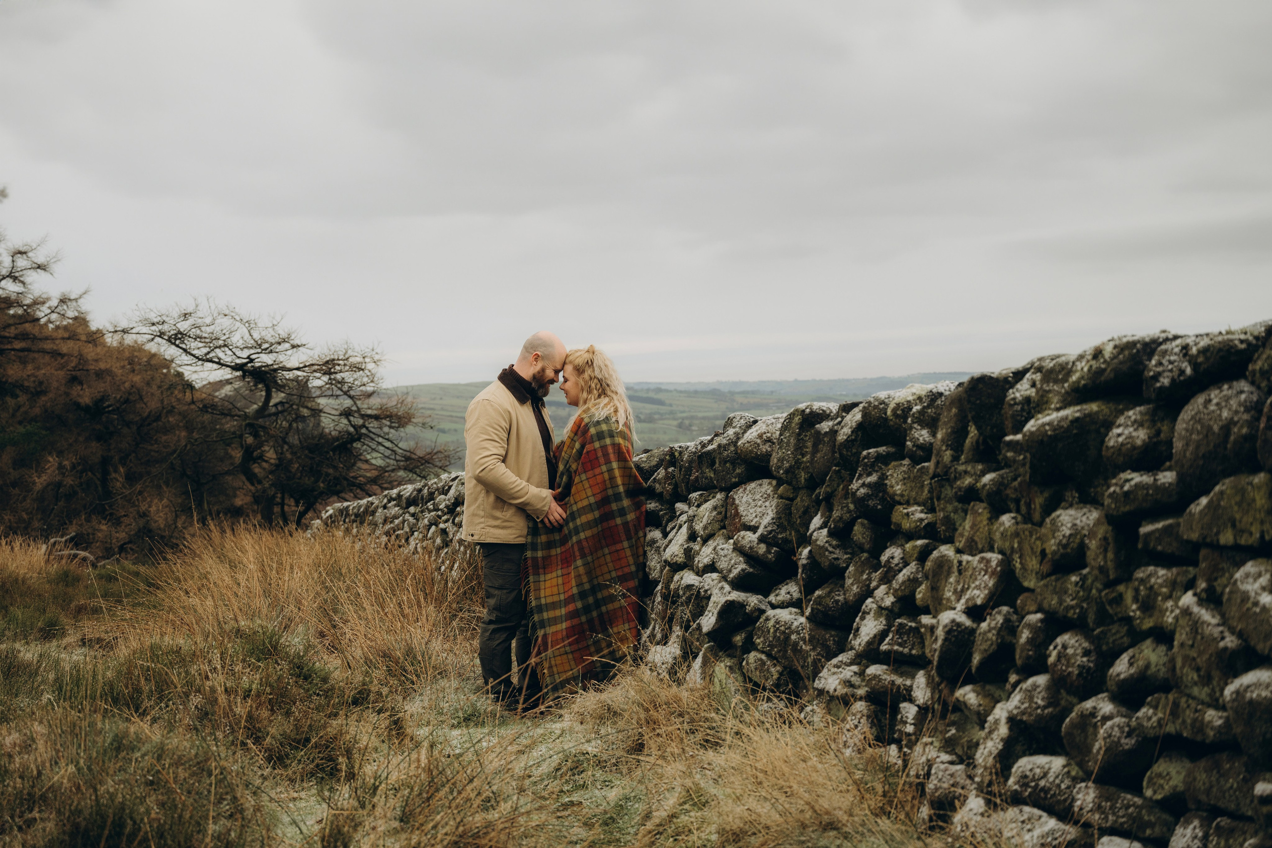 L & C in Peak District. Tania Gandrabur, photographer in West Midlands, England