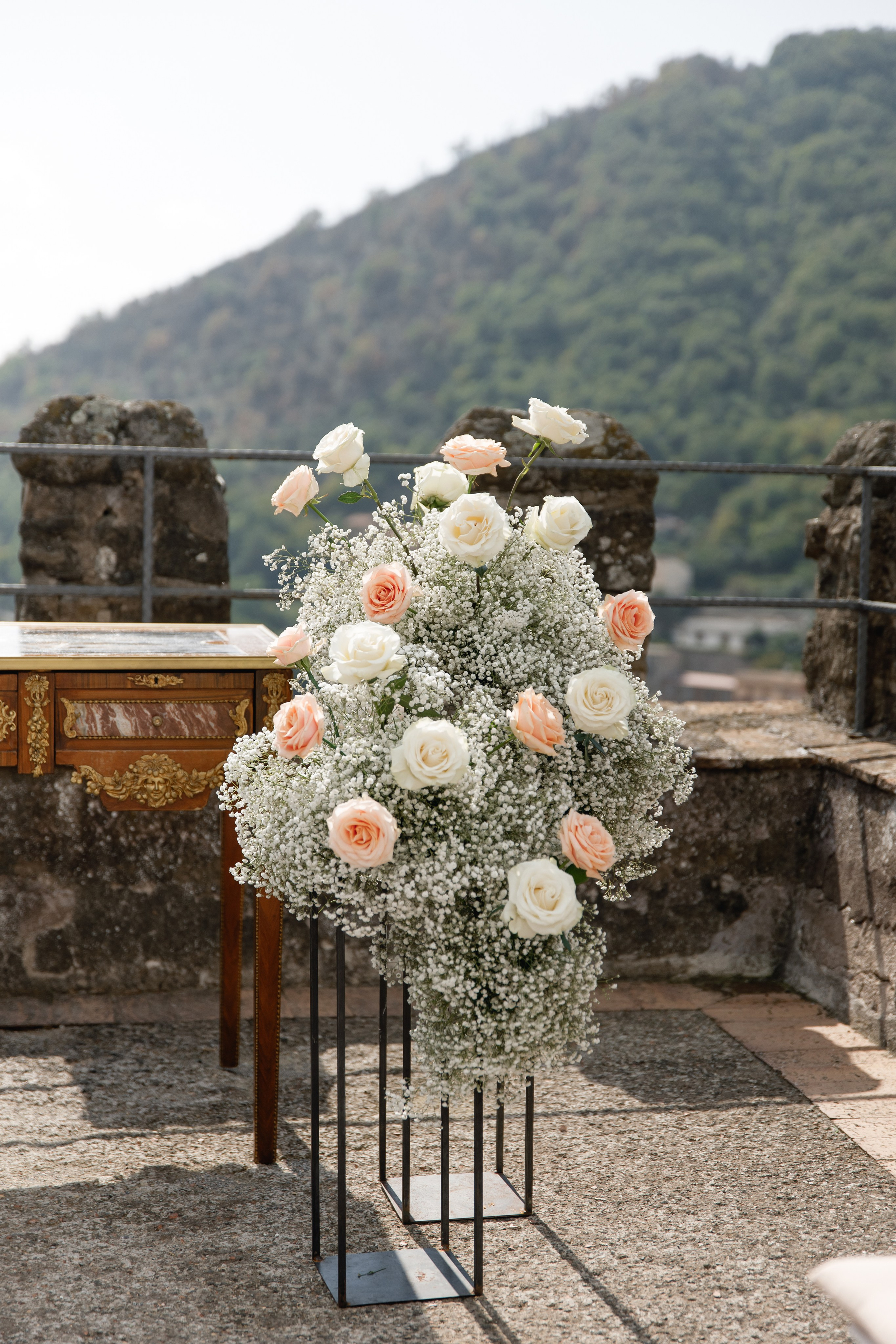 Wedding Castello Brancaccio. Wedding Photographer Rome Tuscany Como Sicily Puglia Amalfy Italy- Oksana Savenchuk