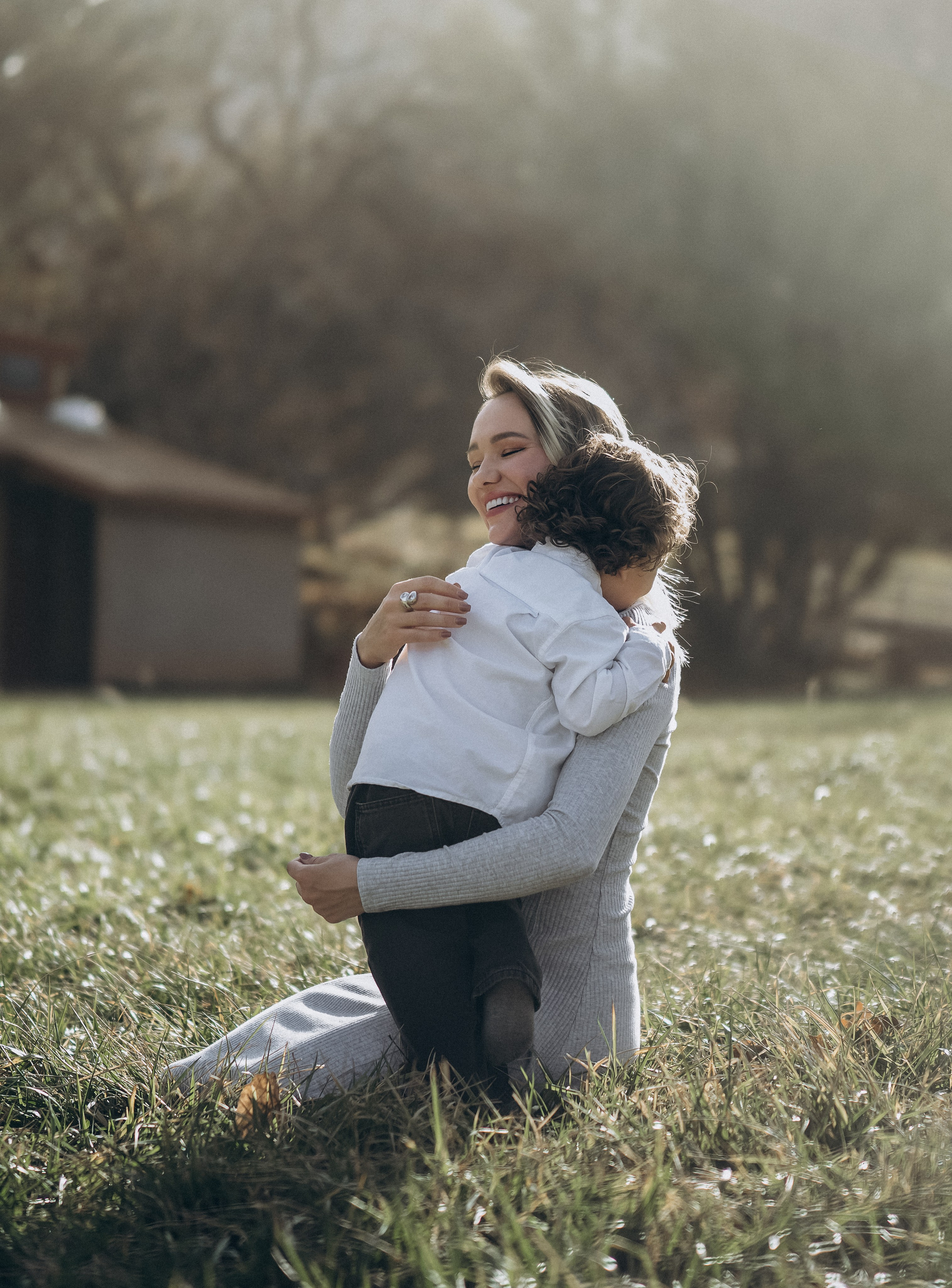 Family. Art photographer Miami