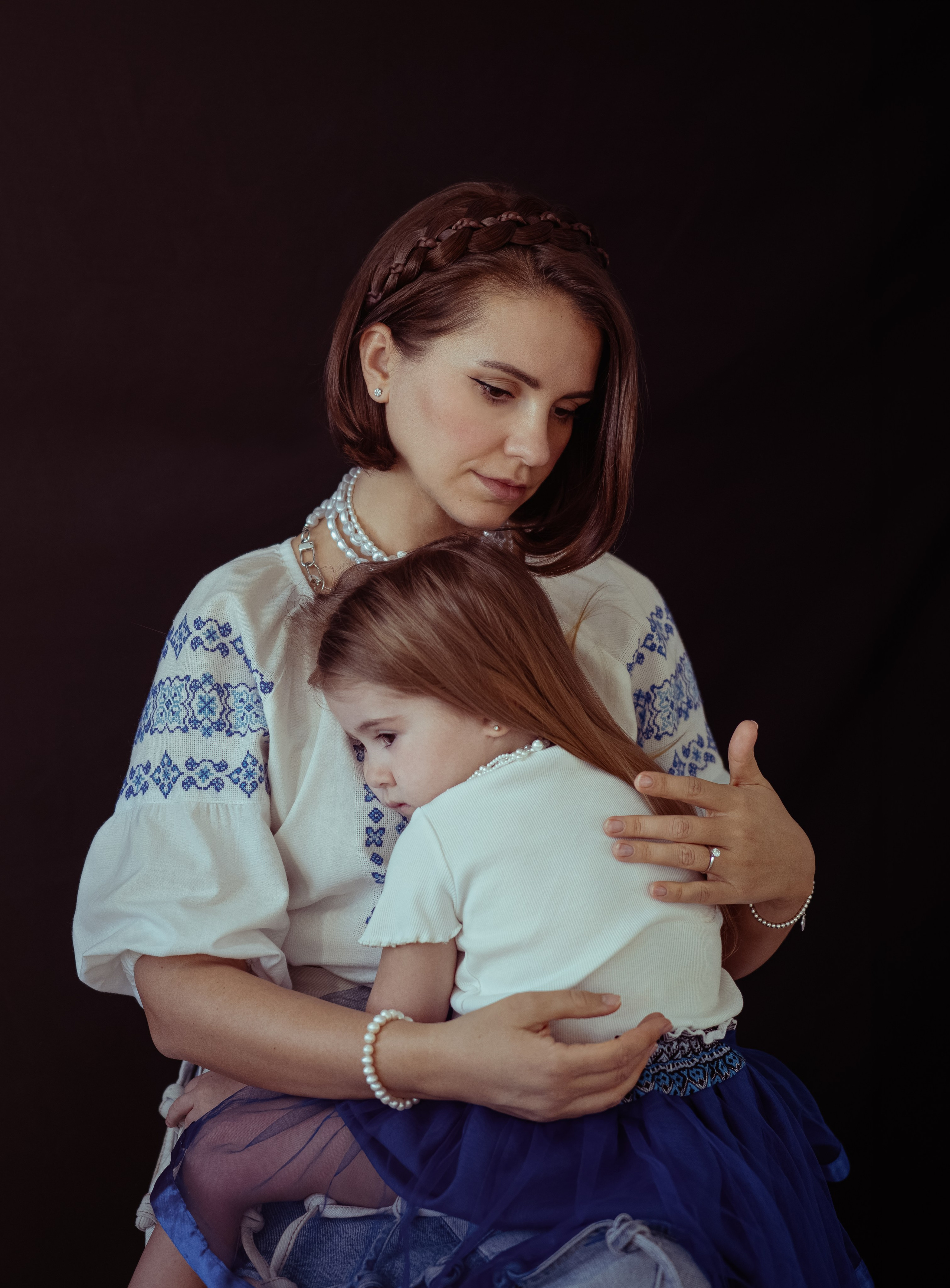 Family. Art photographer Miami