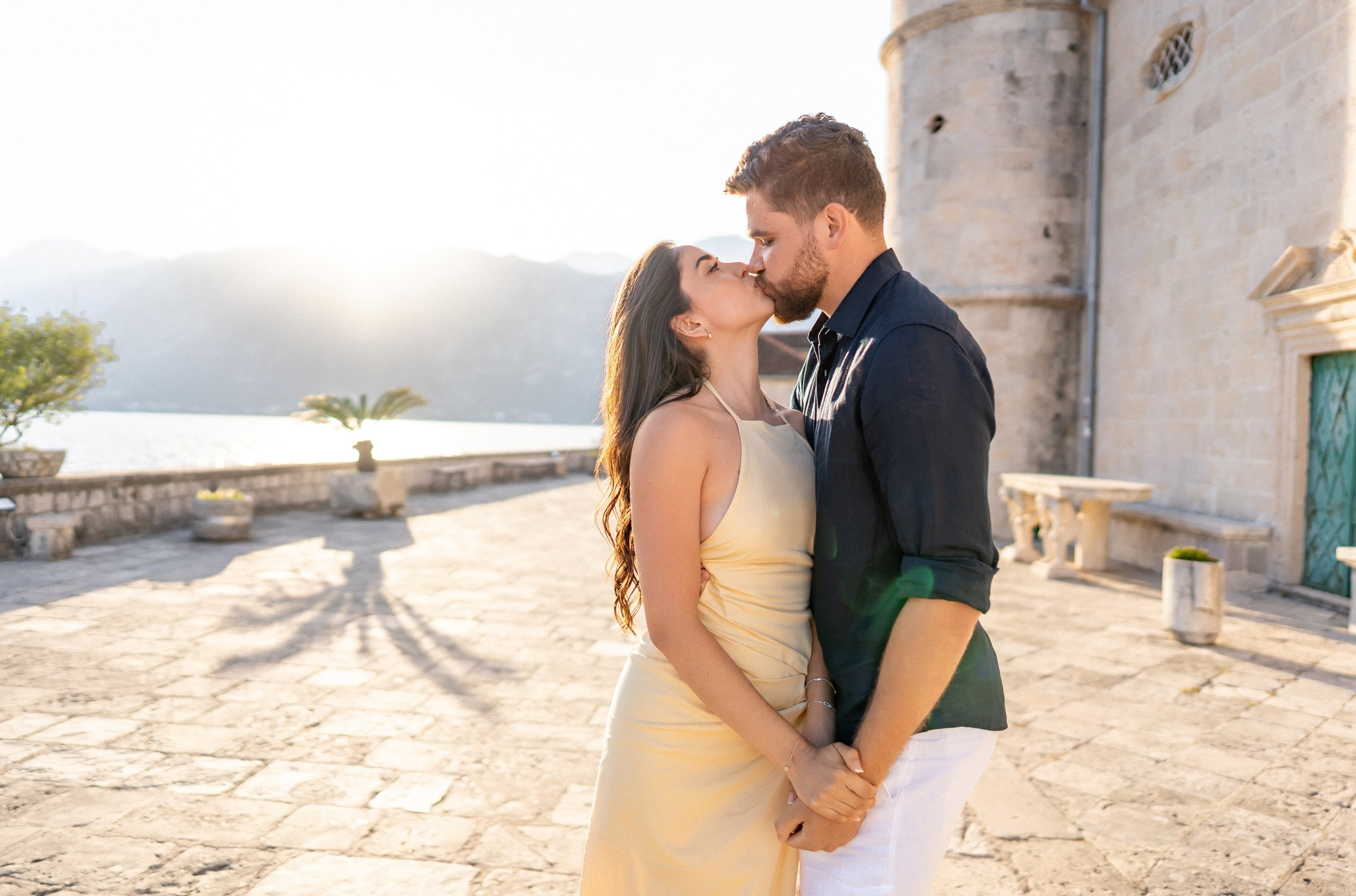 Perast Engagement Photoshoot. Bryllupsfotograf og videograf i Montenegro | Maria & Vasilii