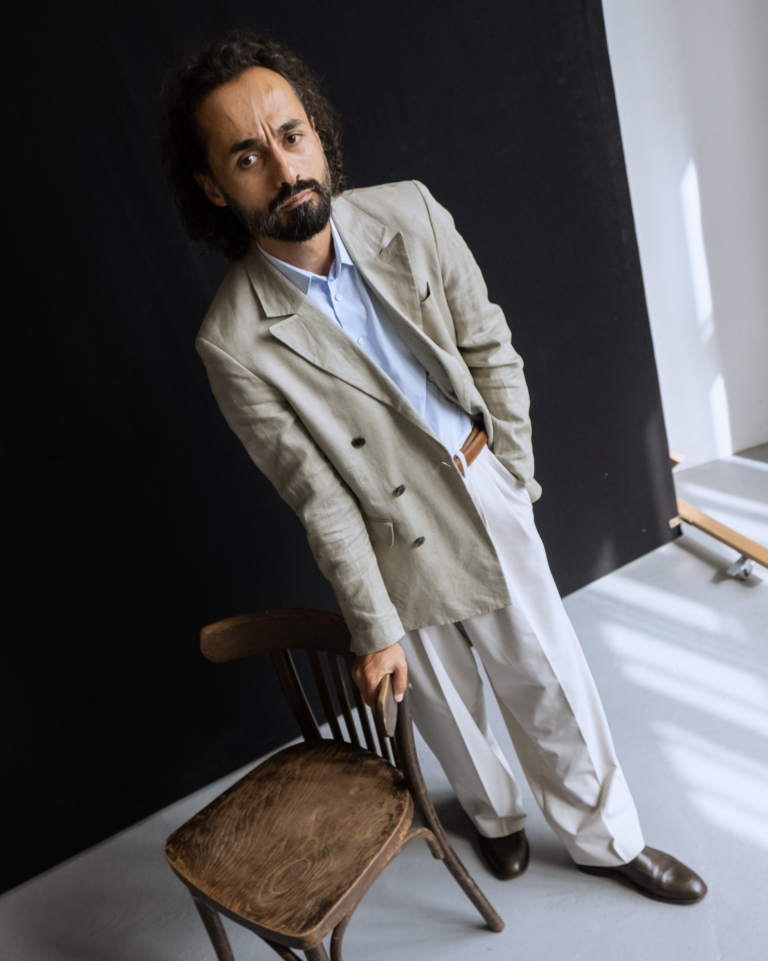 Male portrait. Professional photographer in Prague Valeriia Usoltseva