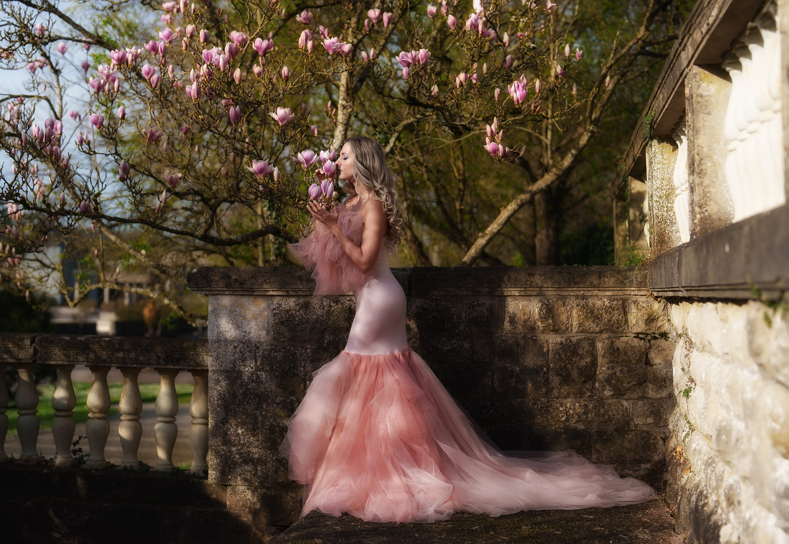 Magnolien. Familien, Lifestyle und Portrait Fotografin in Trier, Luxembourg