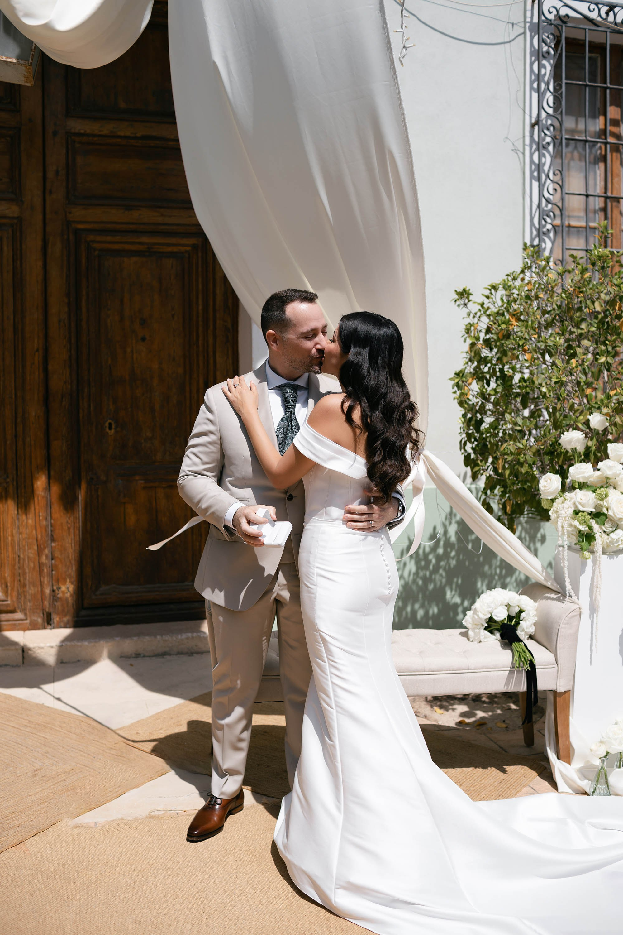 Johanna and Francesco. Destination Wedding Photographers based in Spain