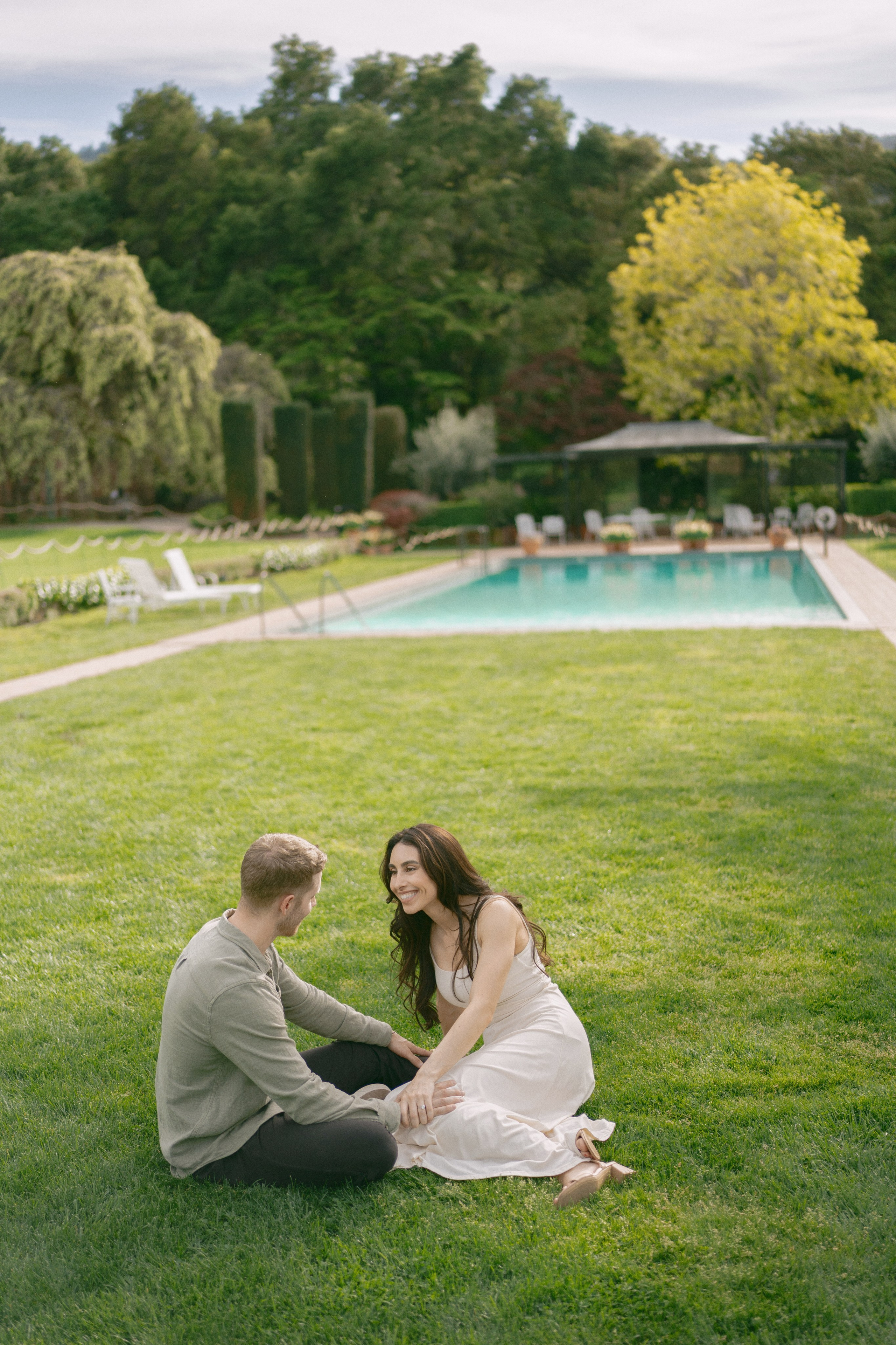Engagement at Filoli Historic House & World-Class Garden. Wedding Photography & Videography Team in California, Los Angeles, San Francisco, San Diego and Travel