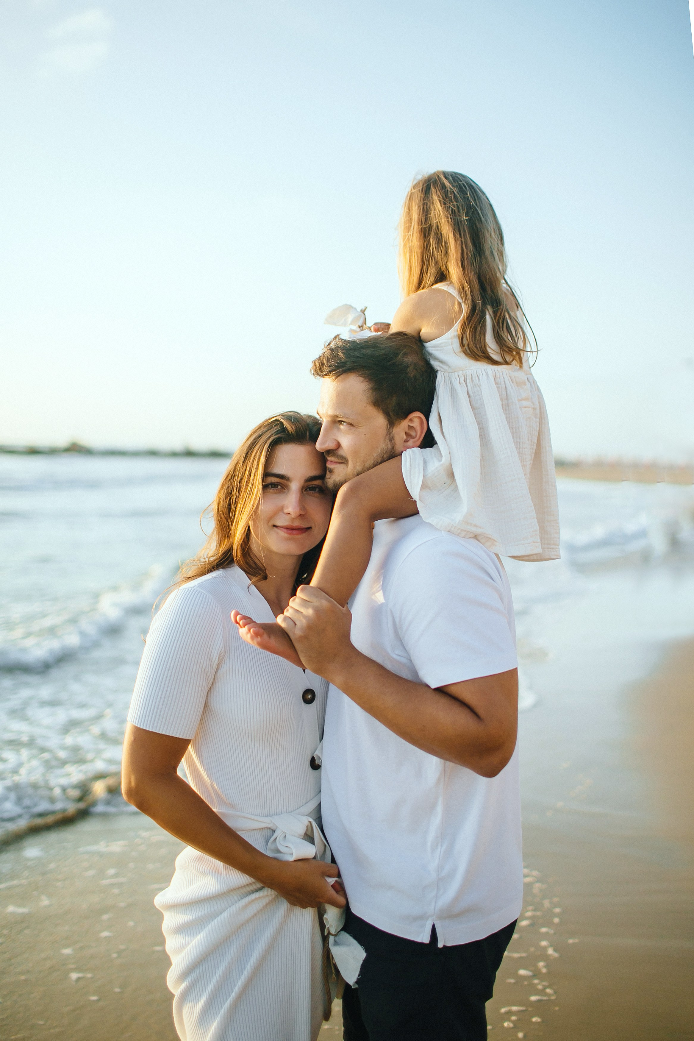 Bat Yam beach. Family photographer in Israel