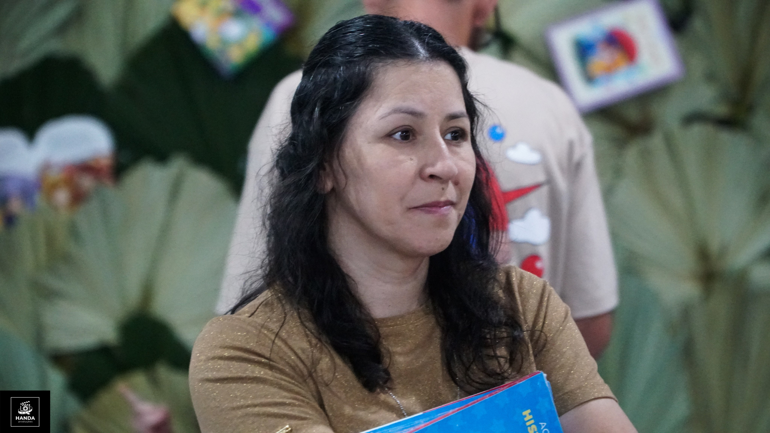 Noite autógrafos colégio Aurélio Buarque de Holanda. Handa Produções