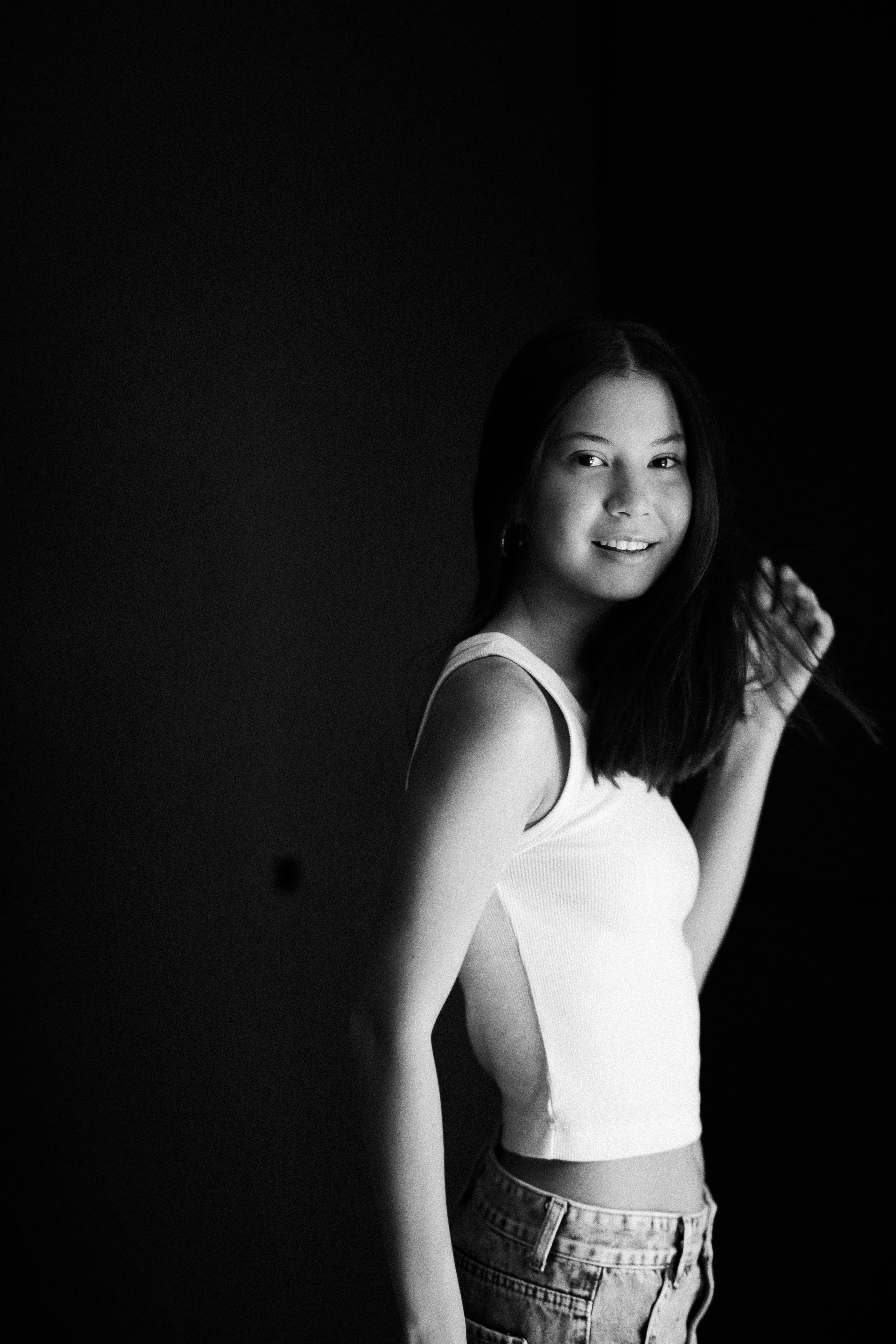 A. Rawnoir- Portrait photography by Daria Paliy.Timeless black&white portraits of women in NYC area