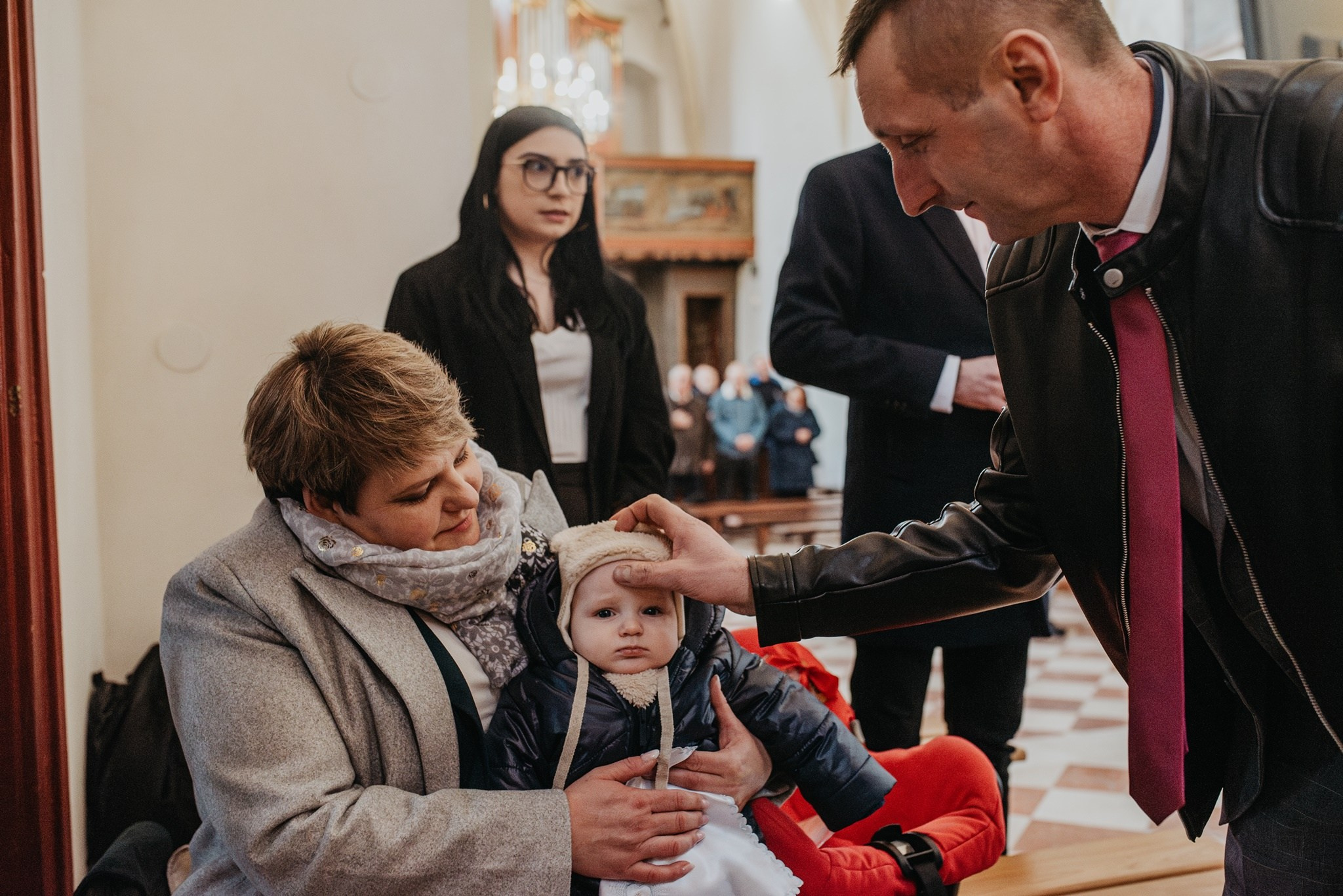 Chrzest Święty Adama. Dominika Strachacka Fotografia | Fotograf ślubny i rodzinny Opole Lubelskie Lublin