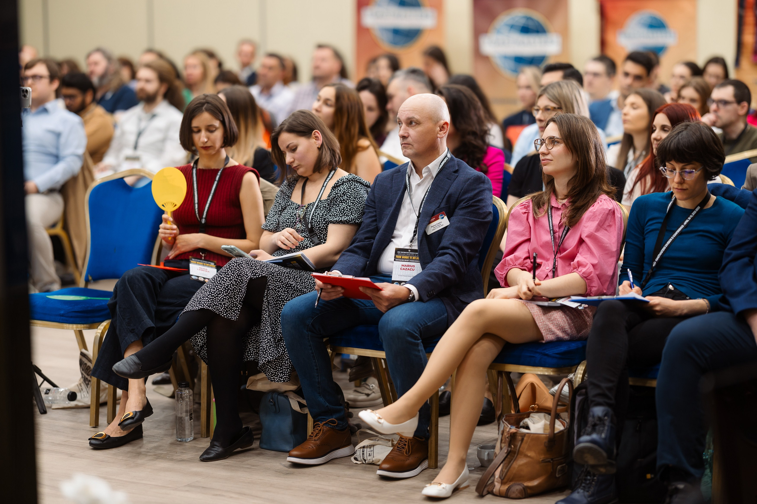Toastmasters Conference. Marius Ciocan