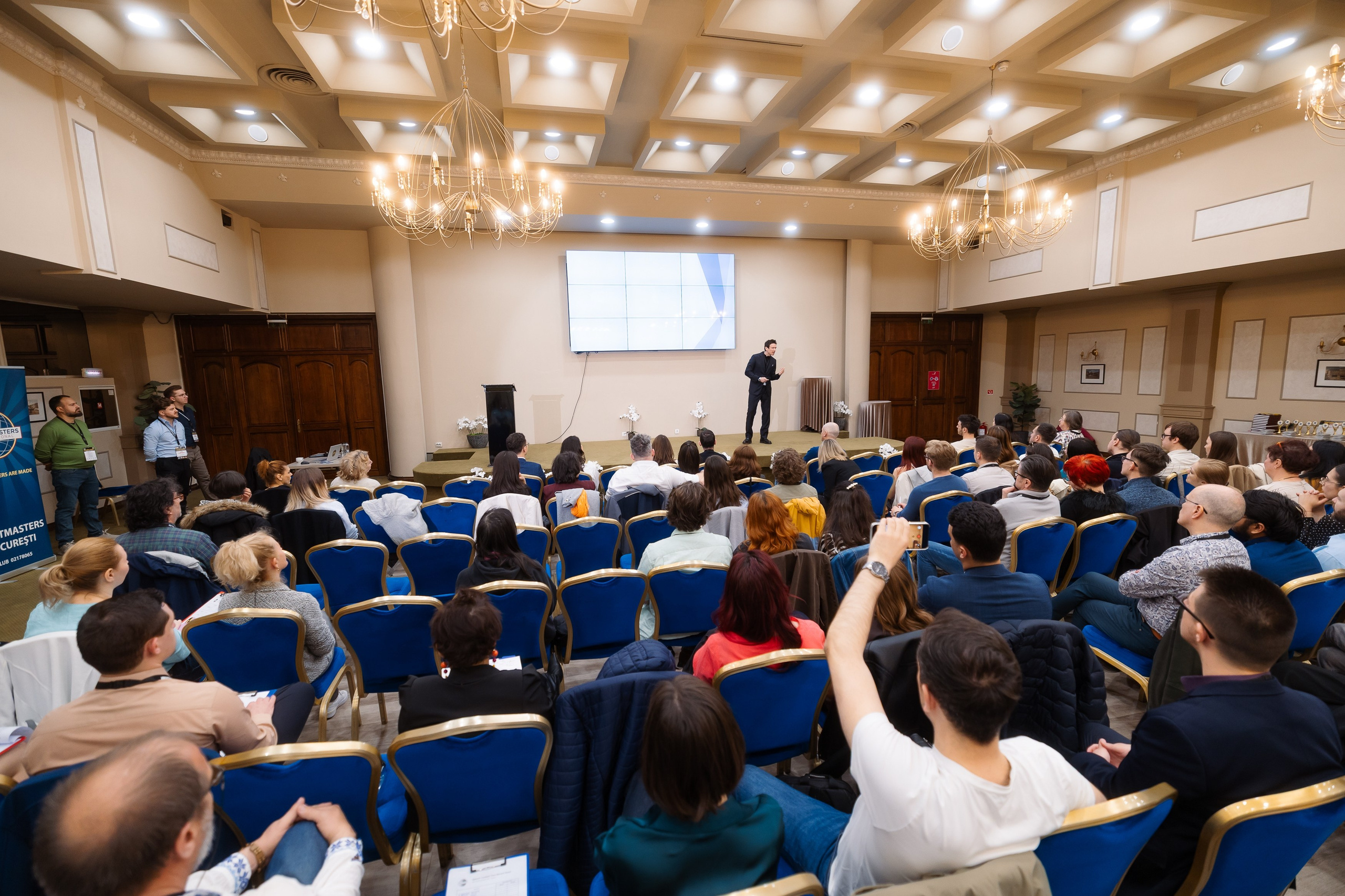 Toastmasters Conference. Marius Ciocan