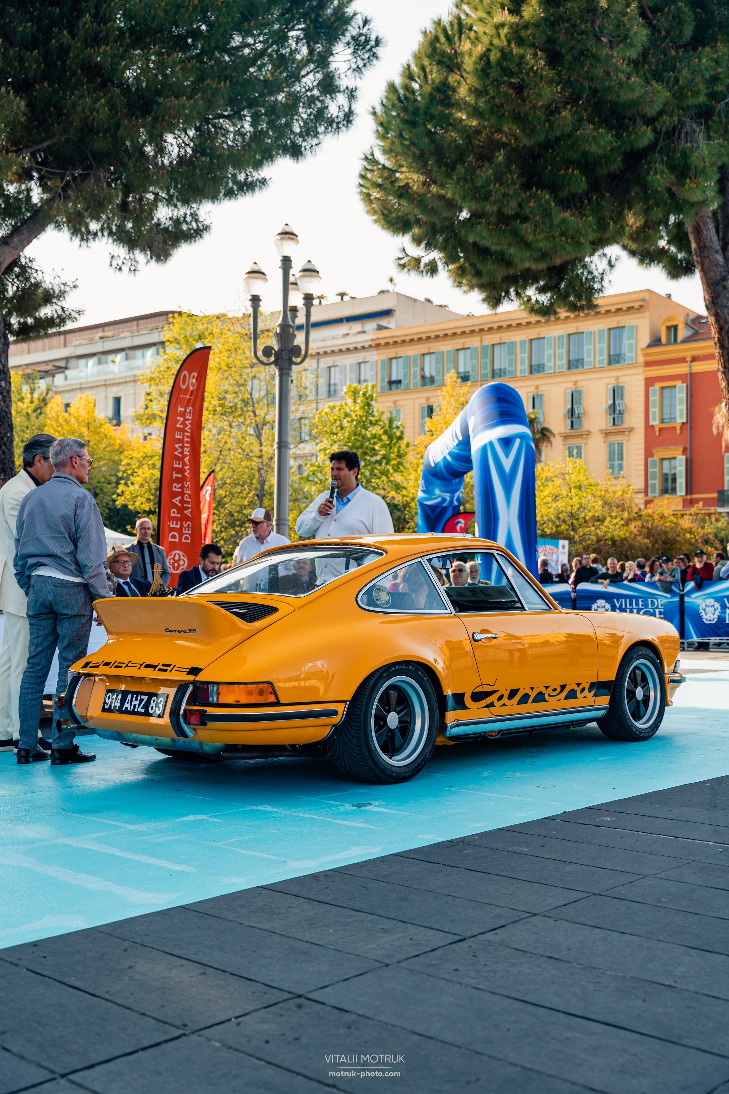 Legends de Nice. Photographe de voitures à Paris — Vitalii Motruk