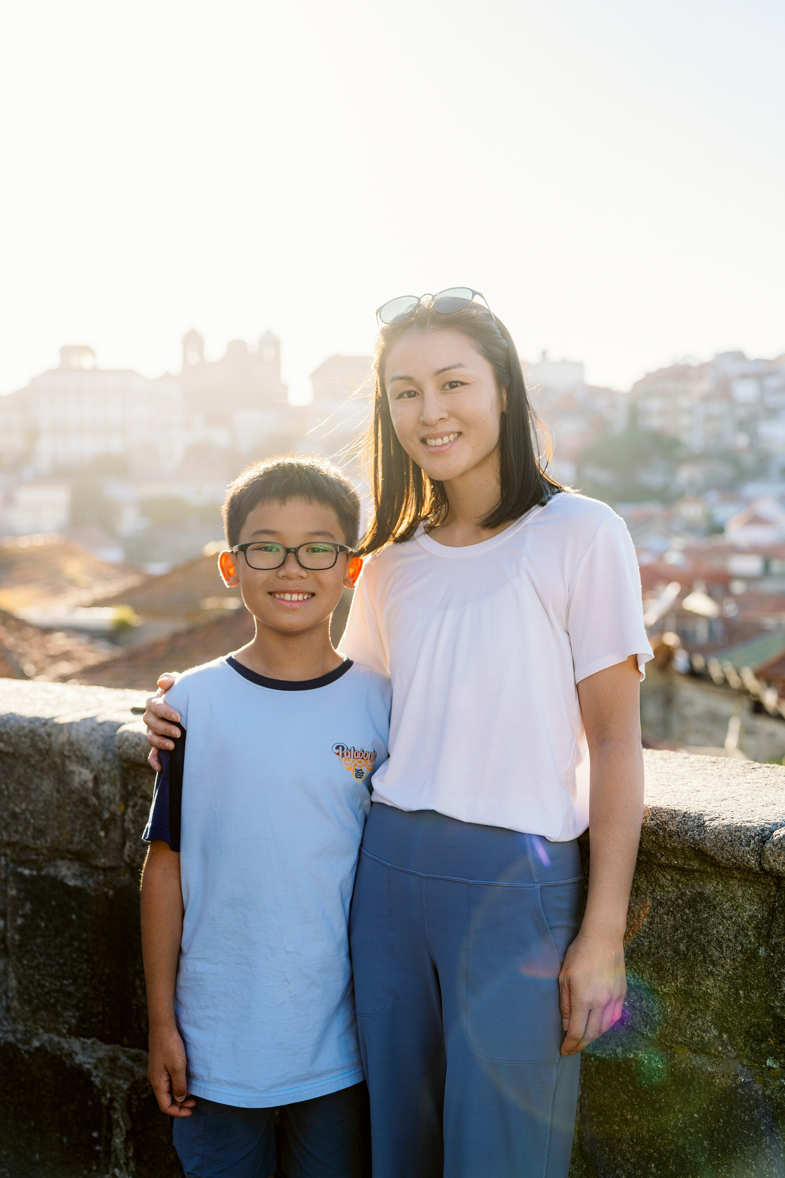 Мама и сын в Порту. Фотограф в Португалии Полина Готовая