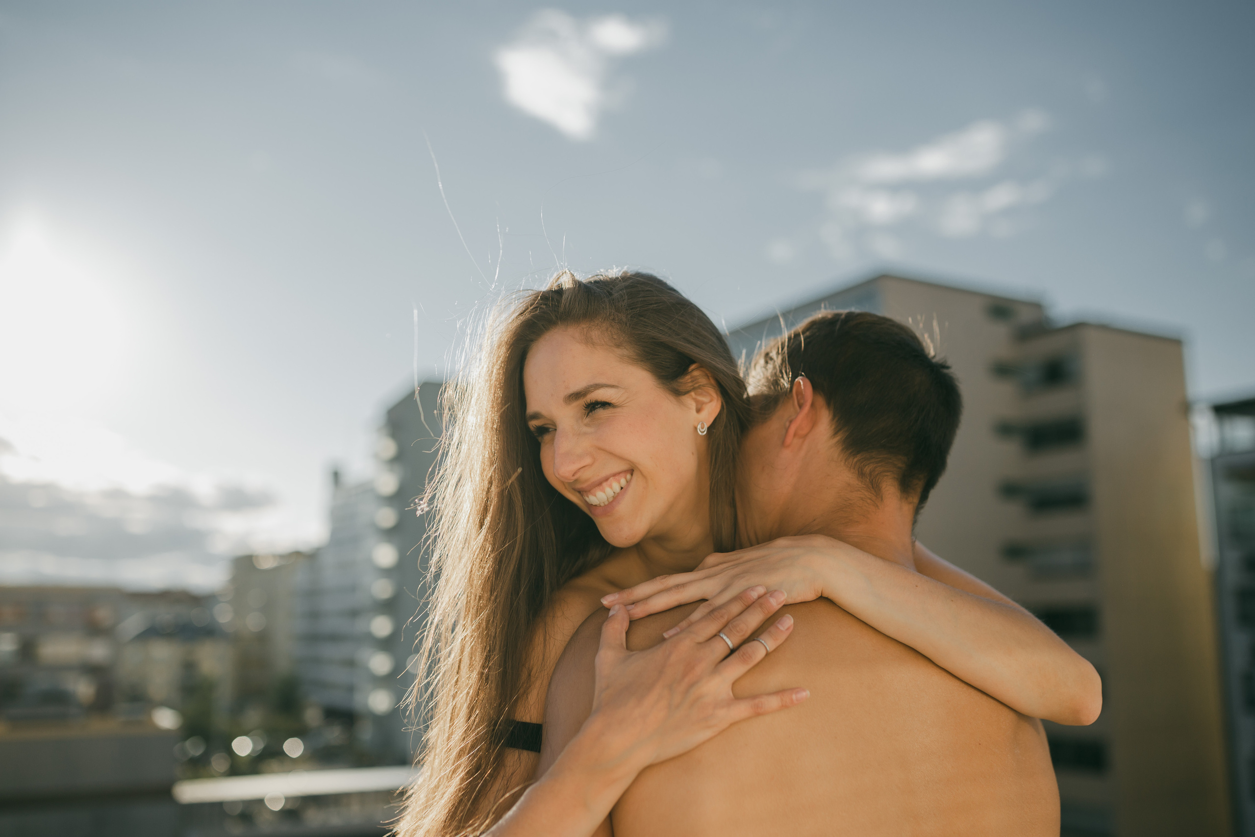 Love Story in a balcony. Valokuvaaja Lahti, Helsinki Elena Salonen