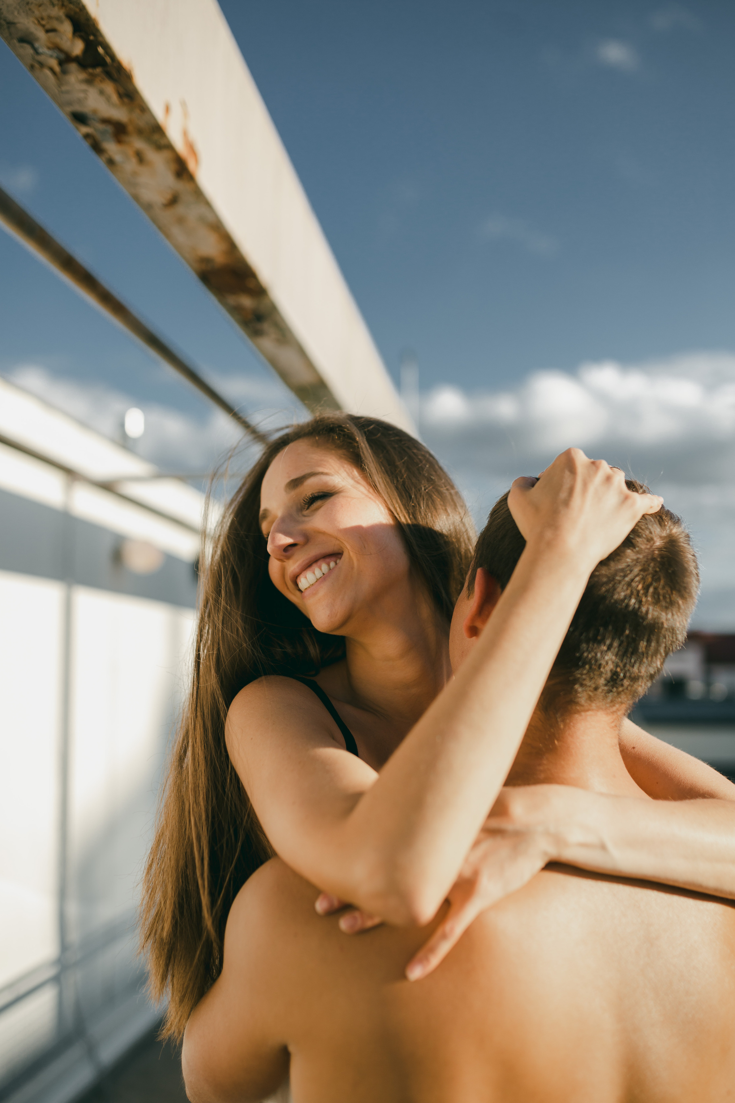 Love Story in a balcony. Valokuvaaja Lahti, Helsinki Elena Salonen