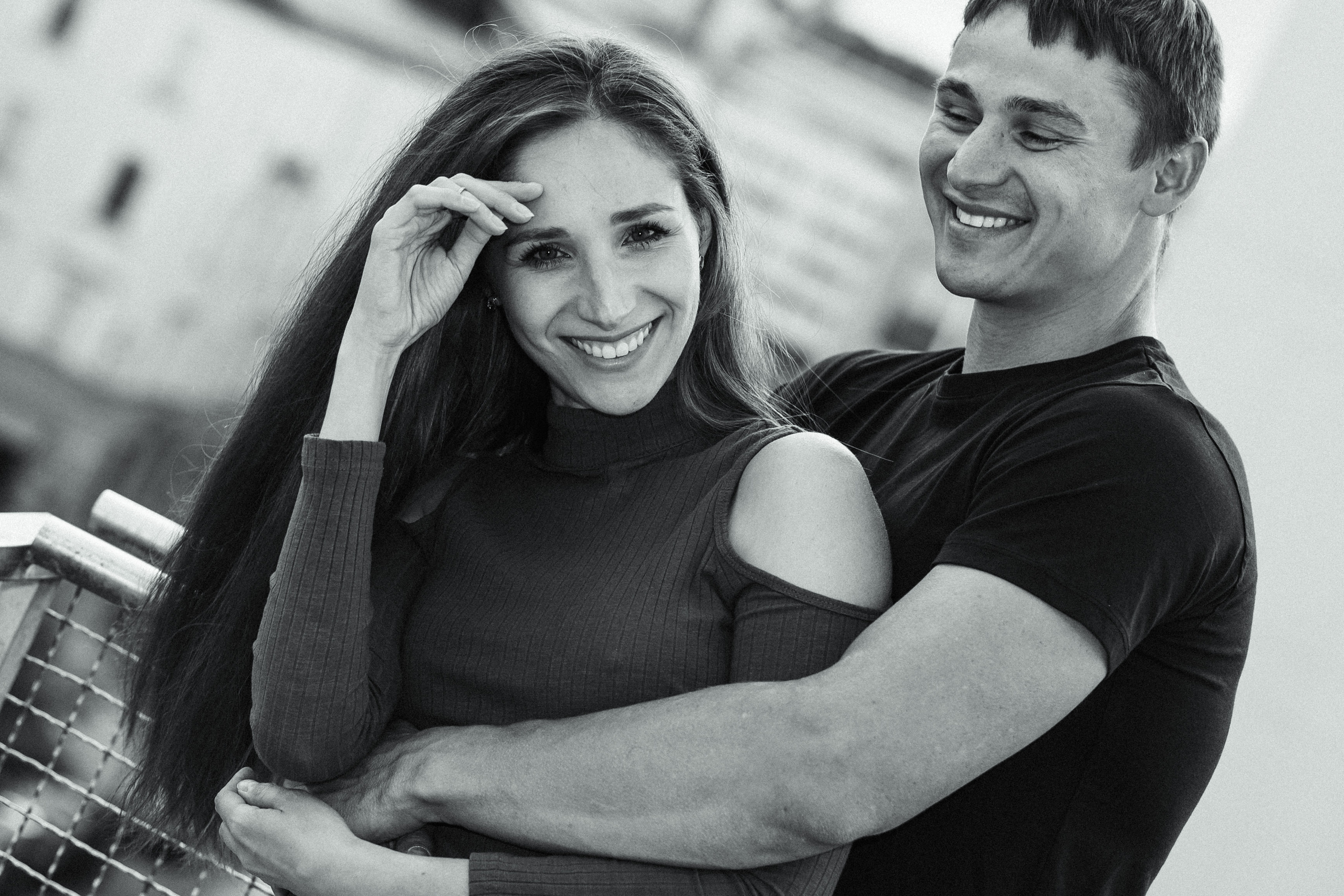 Love Story in a balcony. Valokuvaaja Lahti, Helsinki Elena Salonen