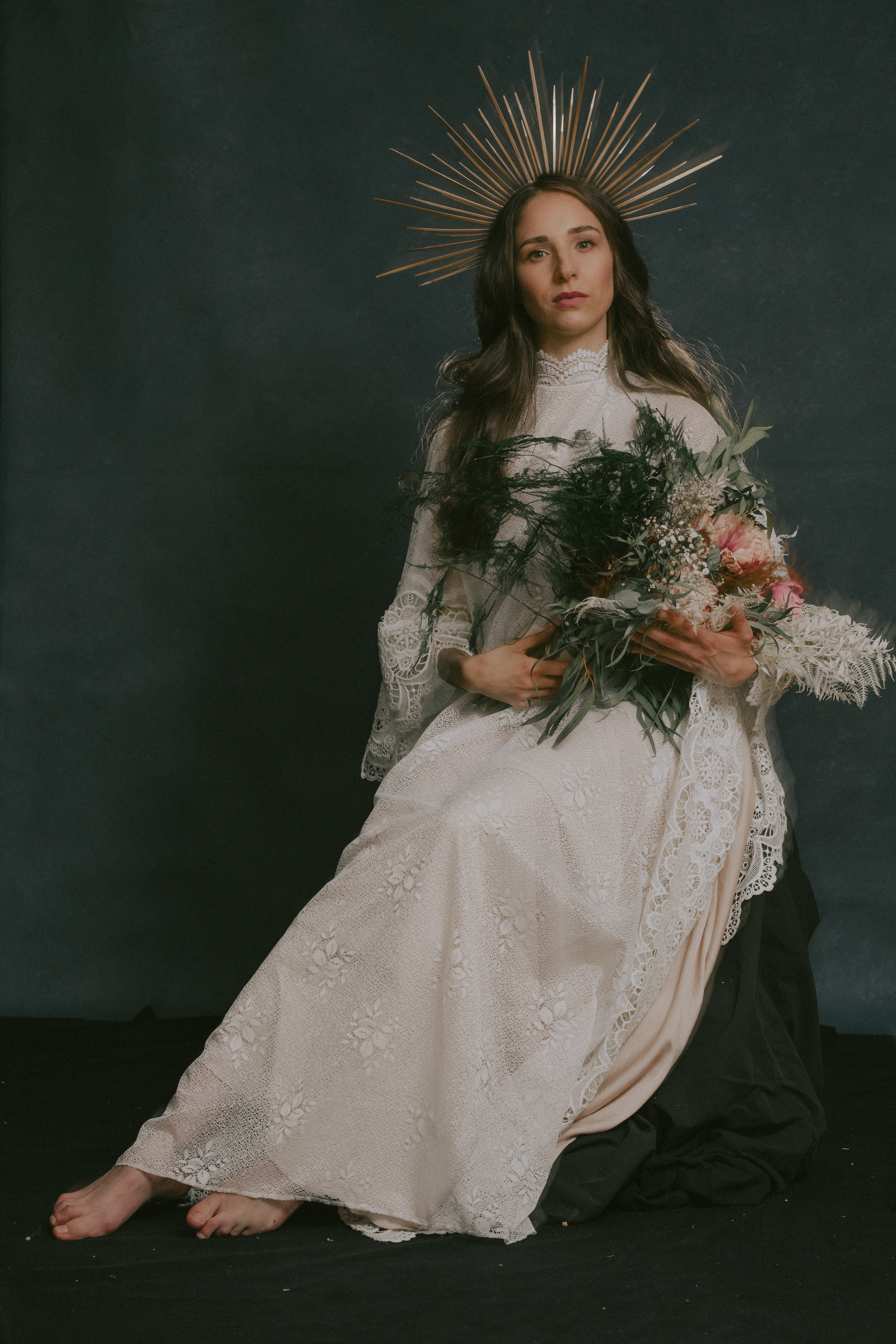 kuvaus projekti "Goddest" . Idea, stailaus, valokuvaus, kuvan editointi: Elena Liseytseva