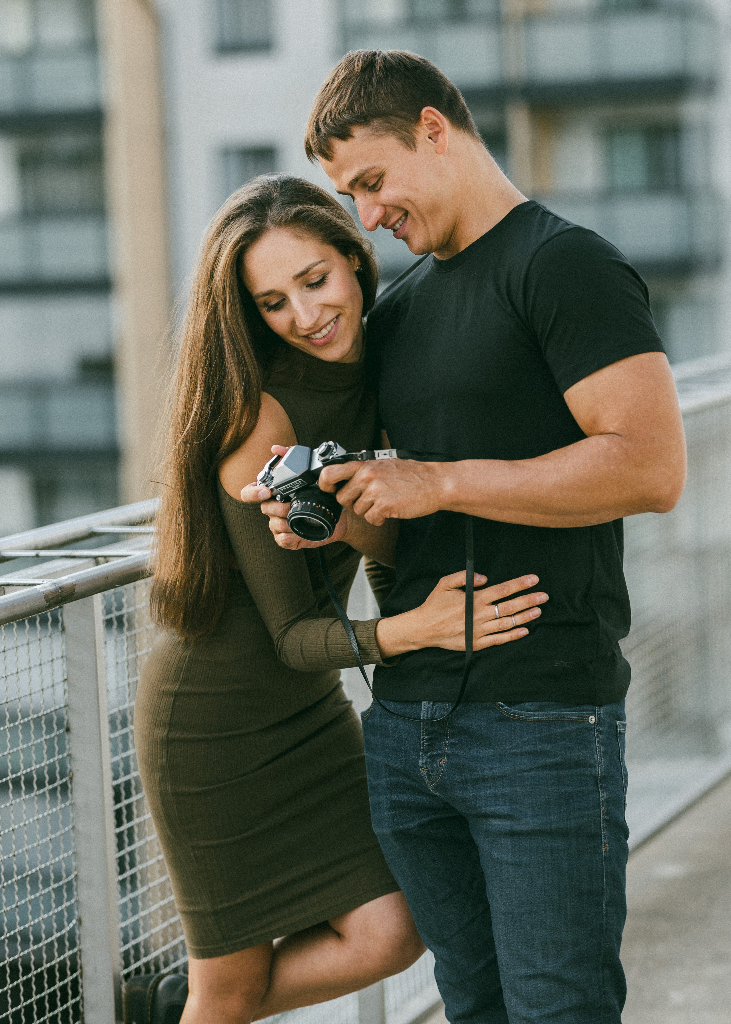 Love Story in a balcony. Valokuvaaja Lahti, Helsinki Elena Salonen