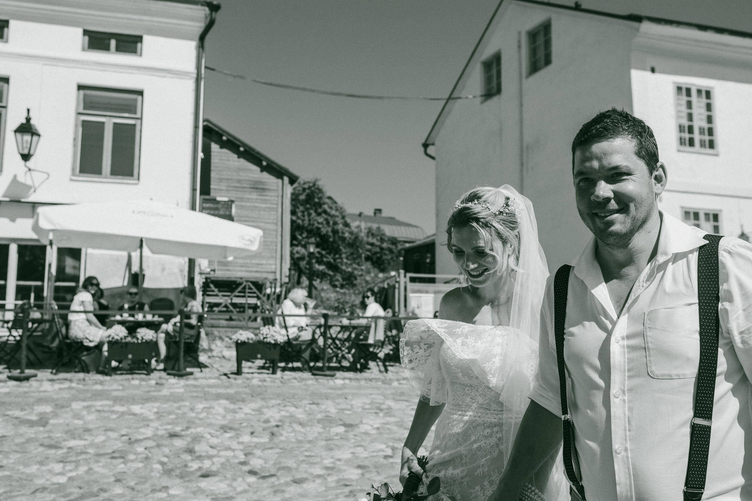 прогулка молодоженов