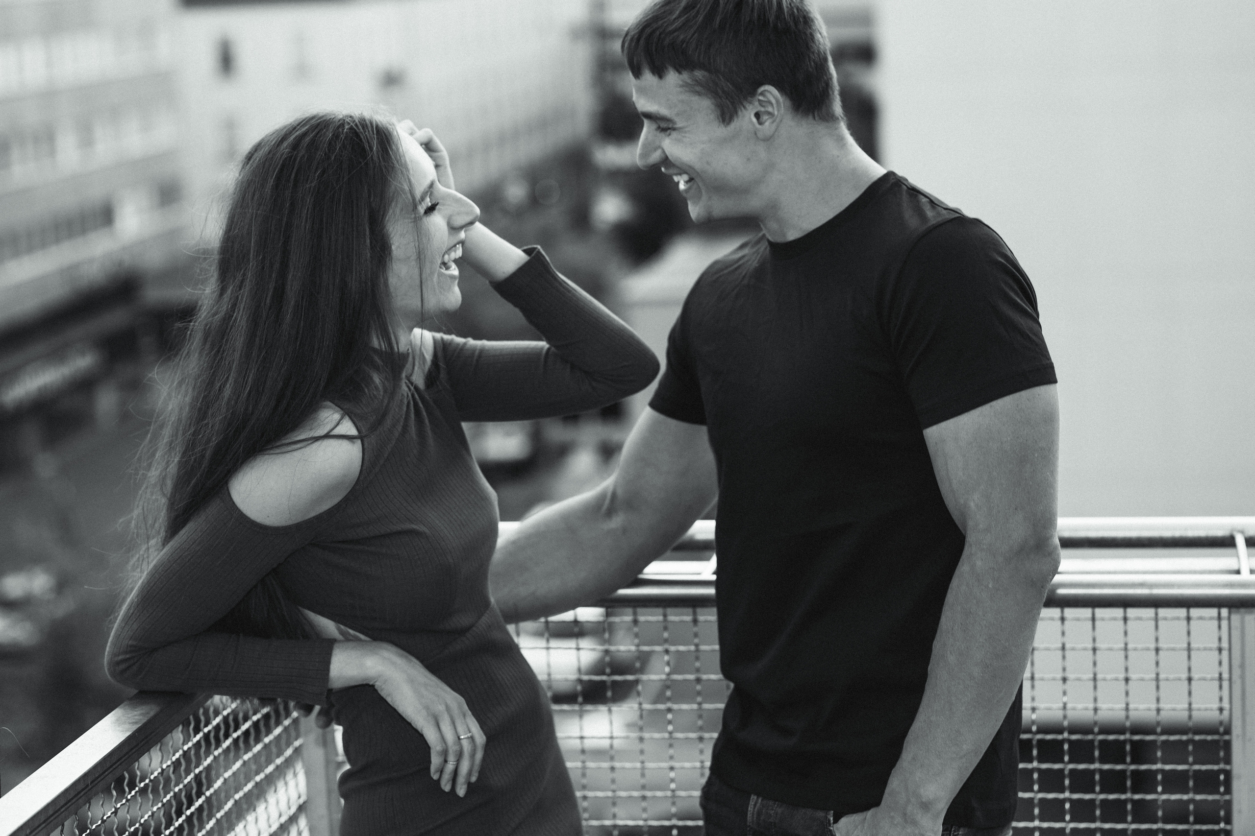 Love Story in a balcony. Valokuvaaja Lahti, Helsinki Elena Salonen