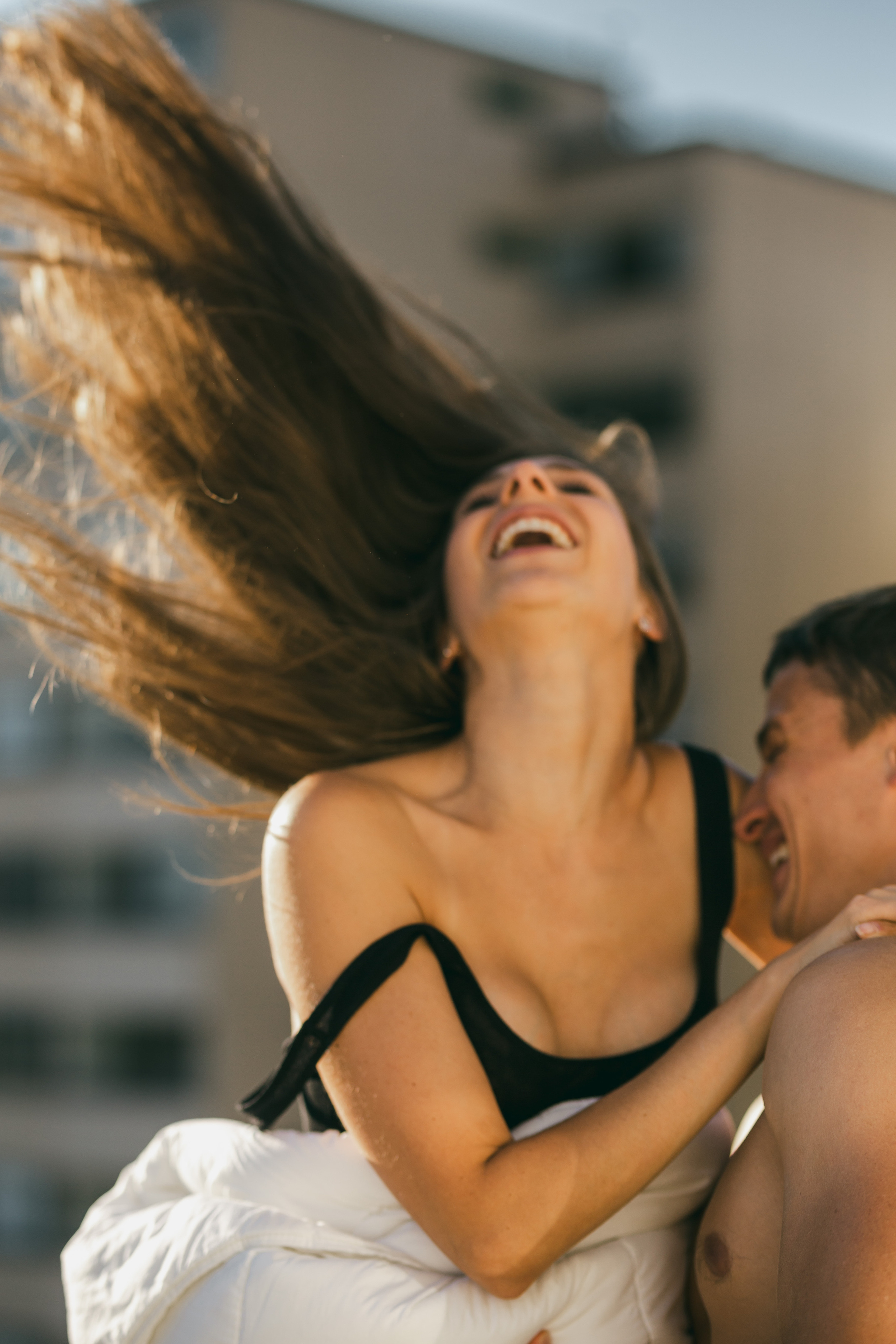 Love Story in a balcony. Valokuvaaja Lahti, Helsinki Elena Salonen