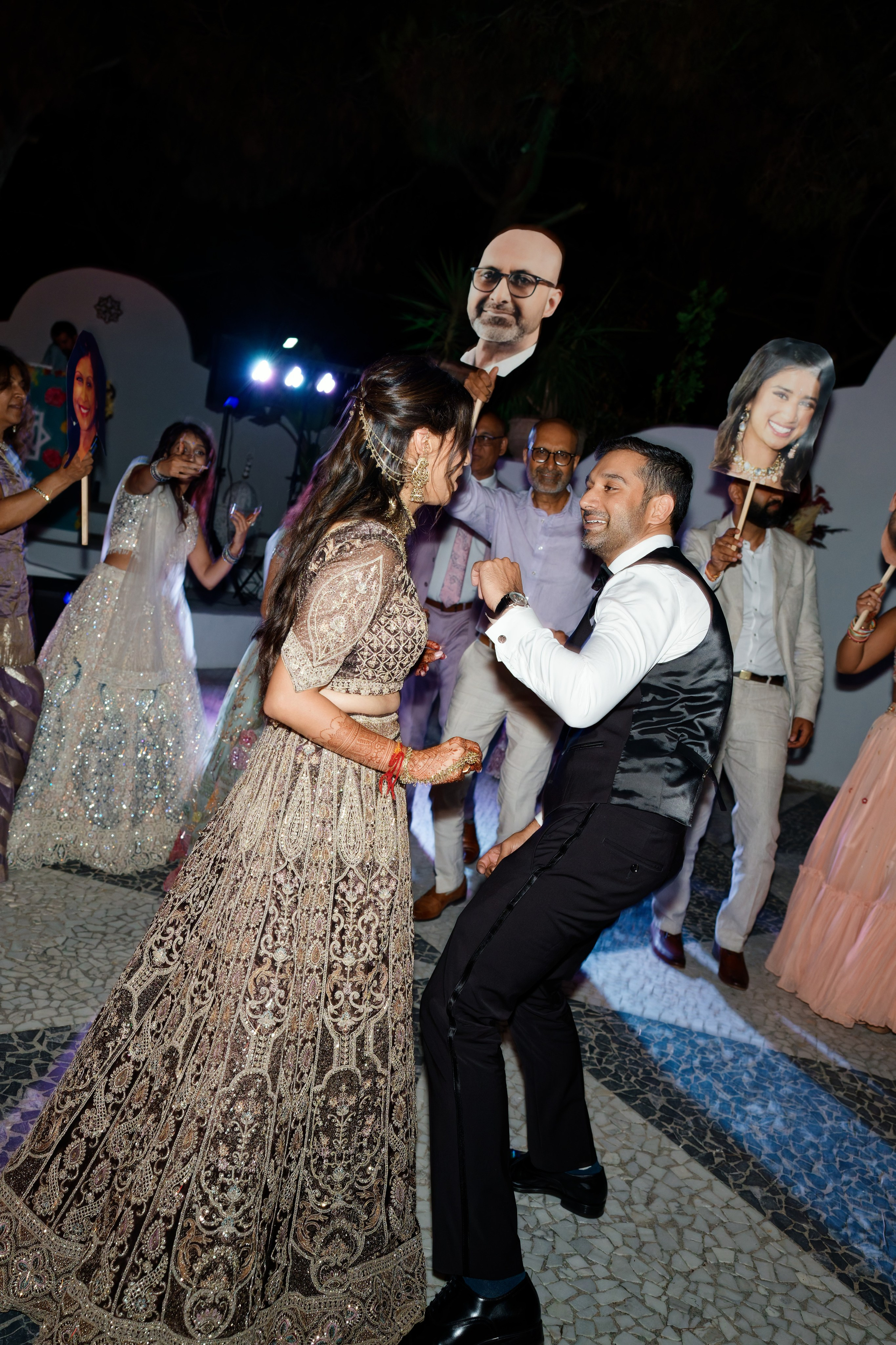 Indian wedding at Gran Villa Rosa, Barcelona