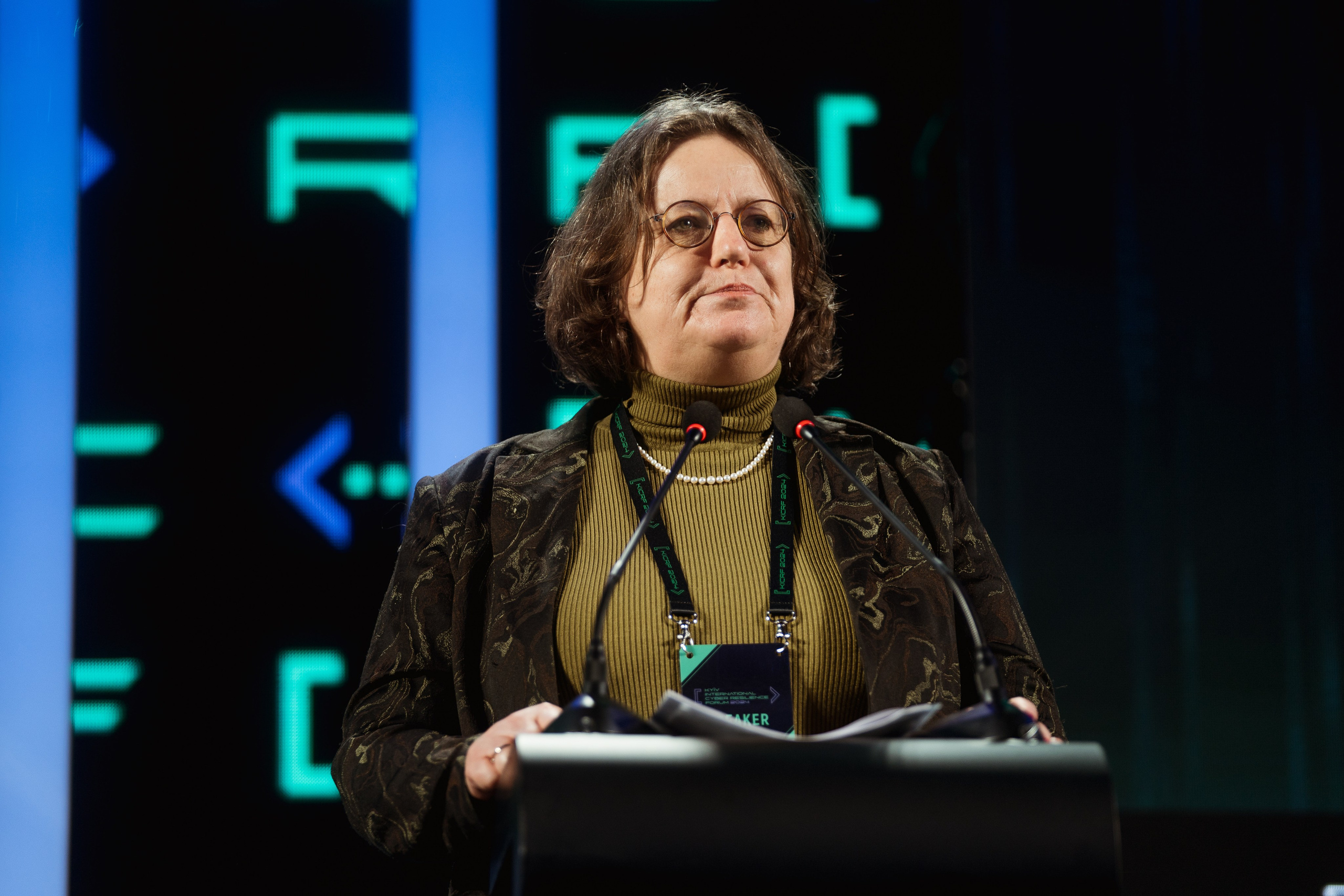 Cyber Resilience Forum. Kostiantyn Holinchenko. Reportage and portrait photographer