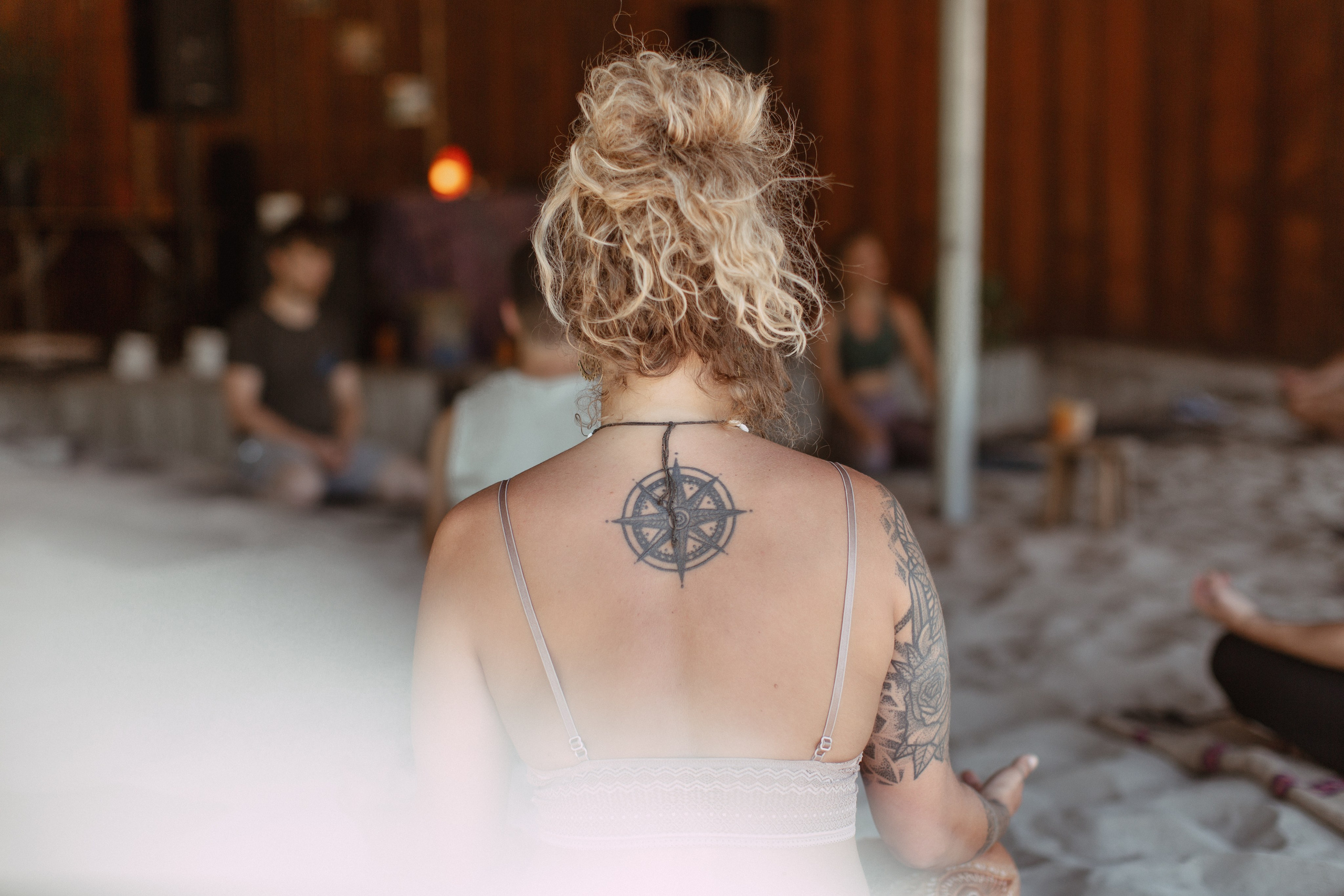 Reportage in camping. True self