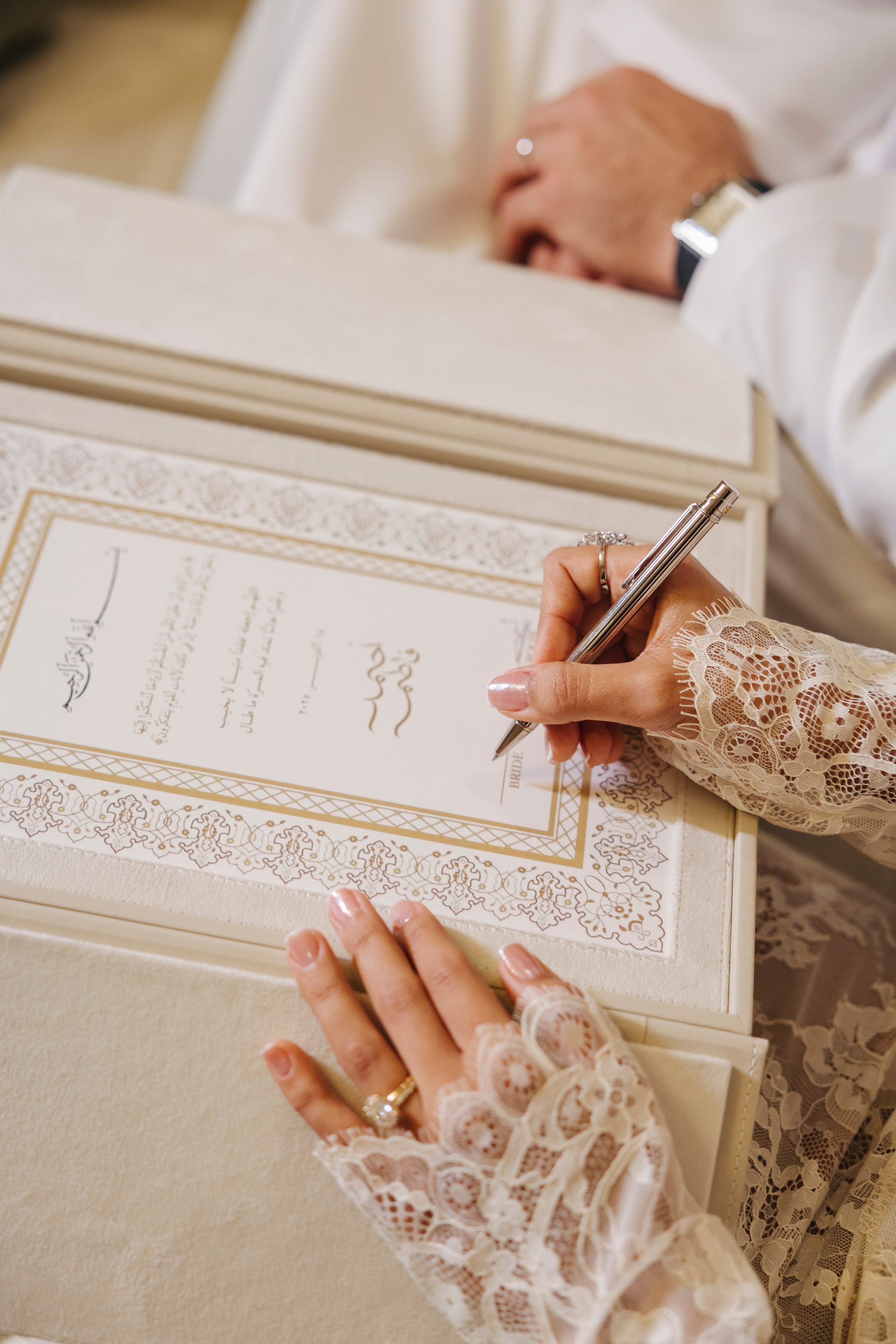 Fatima & Ahmad Signing