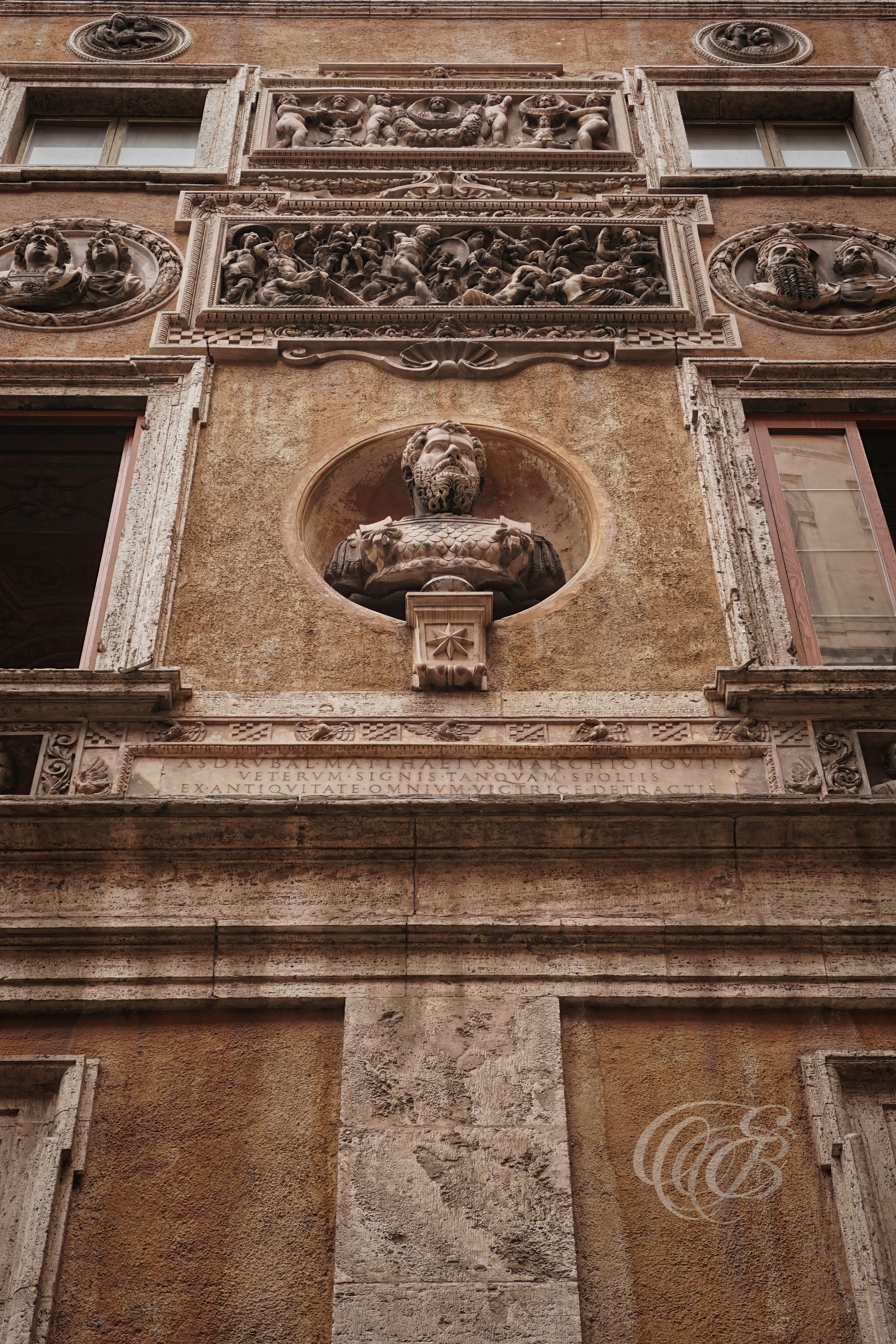 Photography of Italy — Palazzo Mattei Wall Reliefs — Eduardo Bartoli Fine Art & Travel Photography