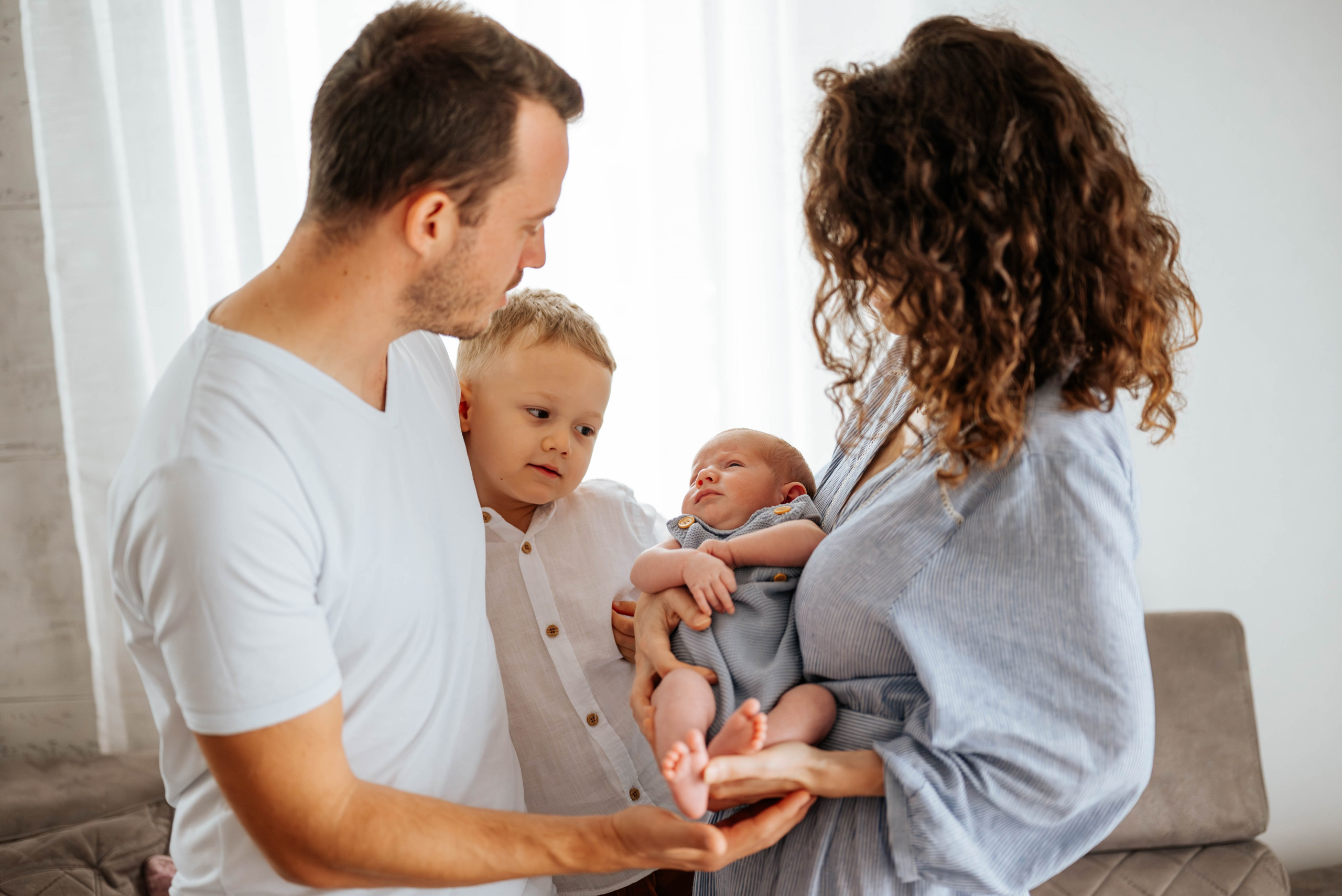 Sanja, Dušan, Teodor i Viktor - porodično fotografisanje. Dečiji i porodični fotograf