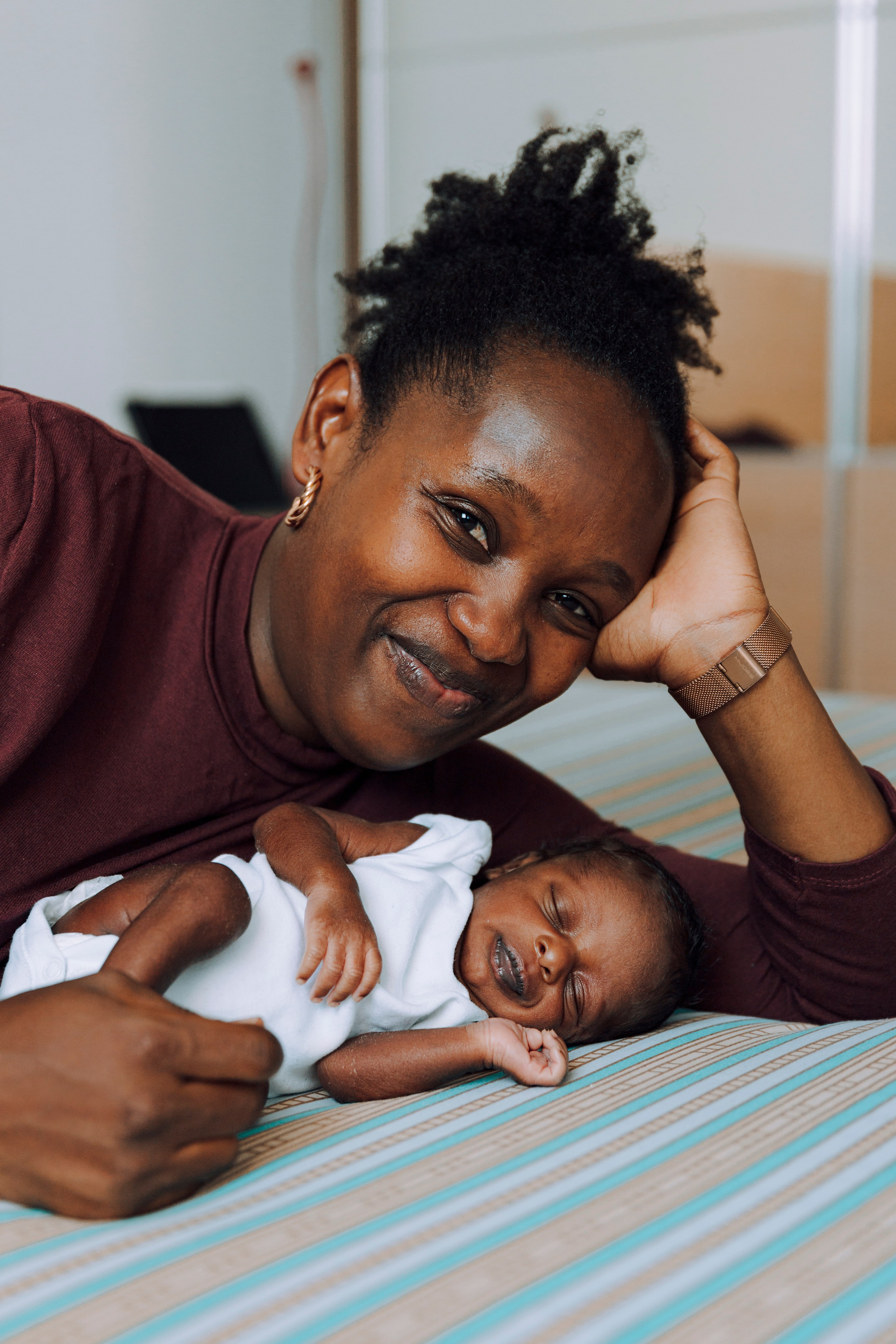 Domowa sesja noworodkowa