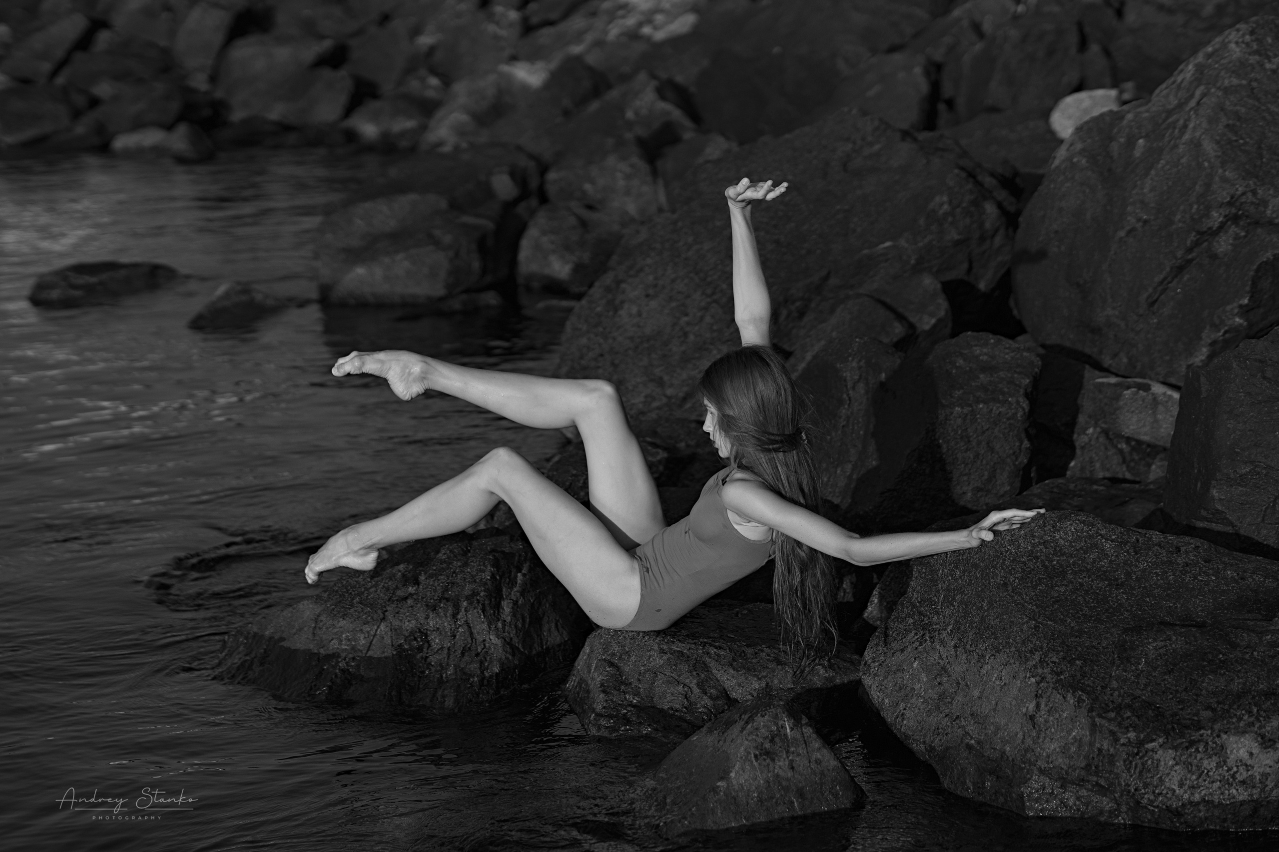 DANCE & SEA (project in progress). Awards winning photographer in Kauai, Hawaii
