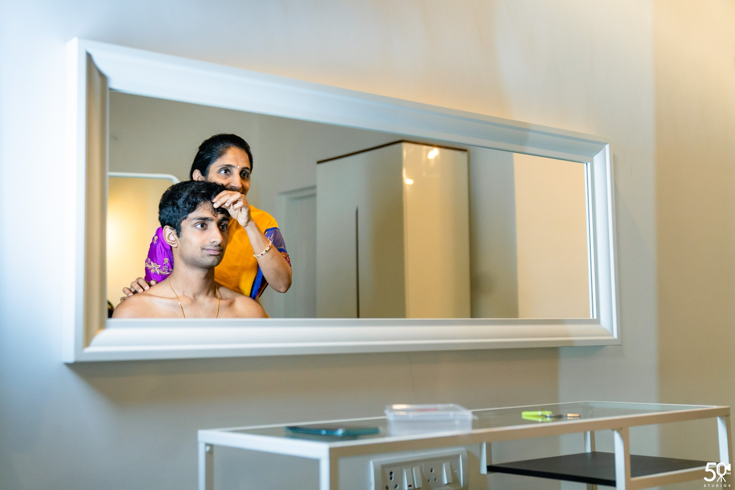 SANJAY AND SAKETH UPANAYANA. 50mm STUDIOS